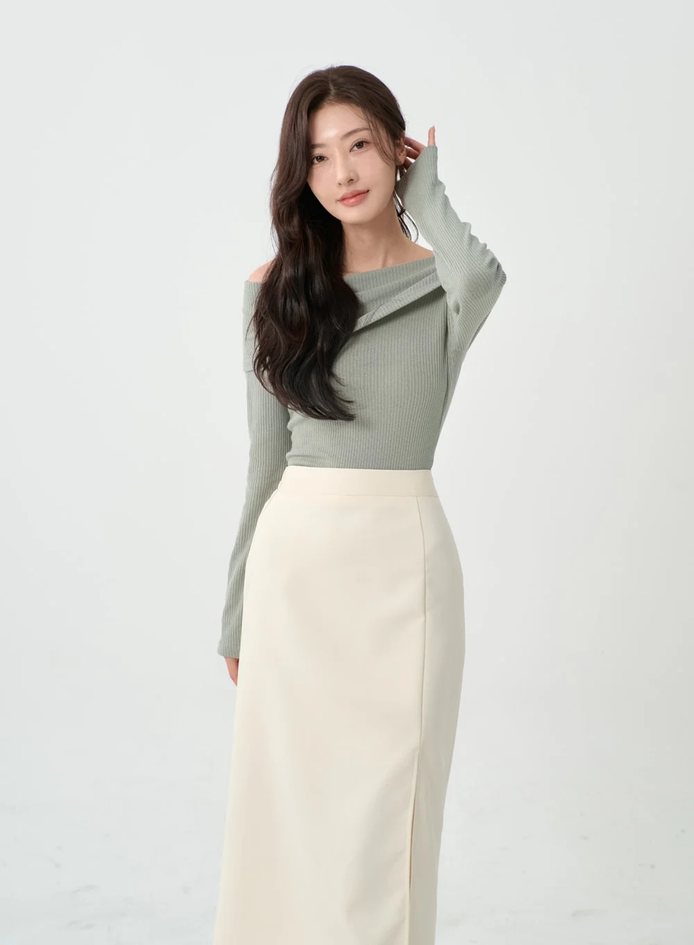 Off Shoulder T-Shirt IO07 - Image 7