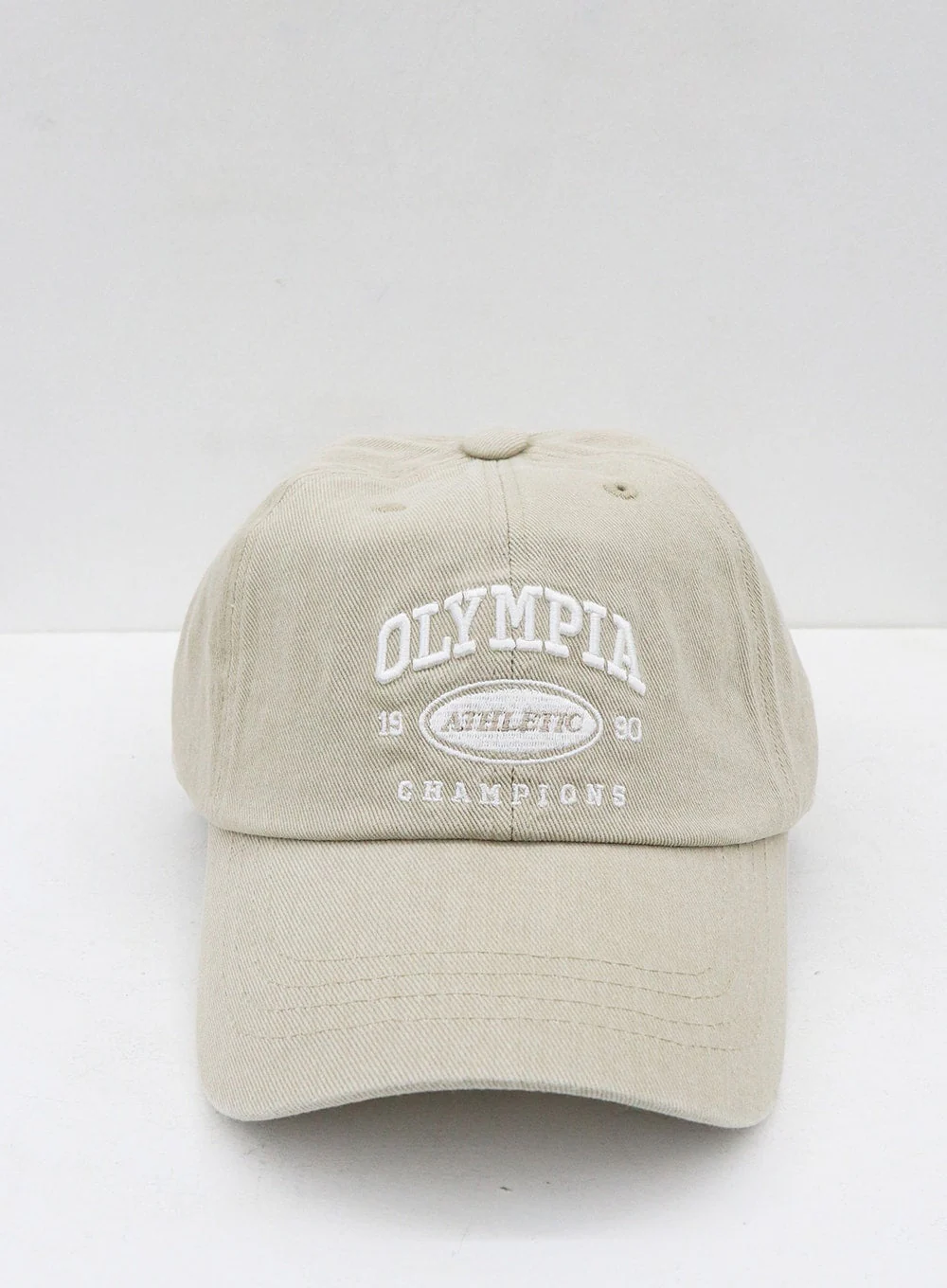 Olympia Lettering Print Baseball Cap ON09 - Image 12