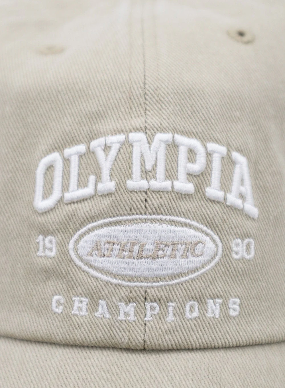 Olympia Lettering Print Baseball Cap ON09 - Image 13