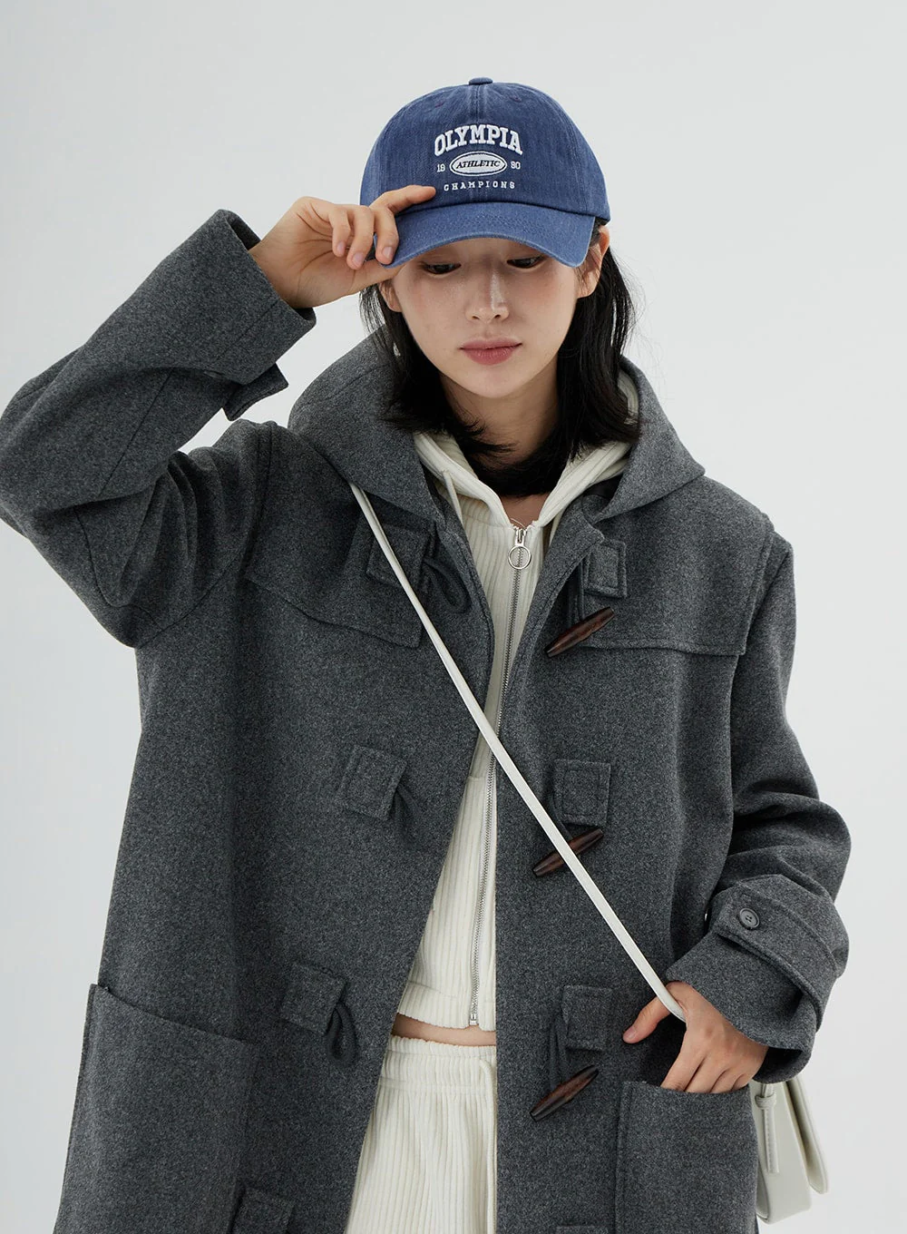 Olympia Lettering Print Baseball Cap ON09 - Image 5