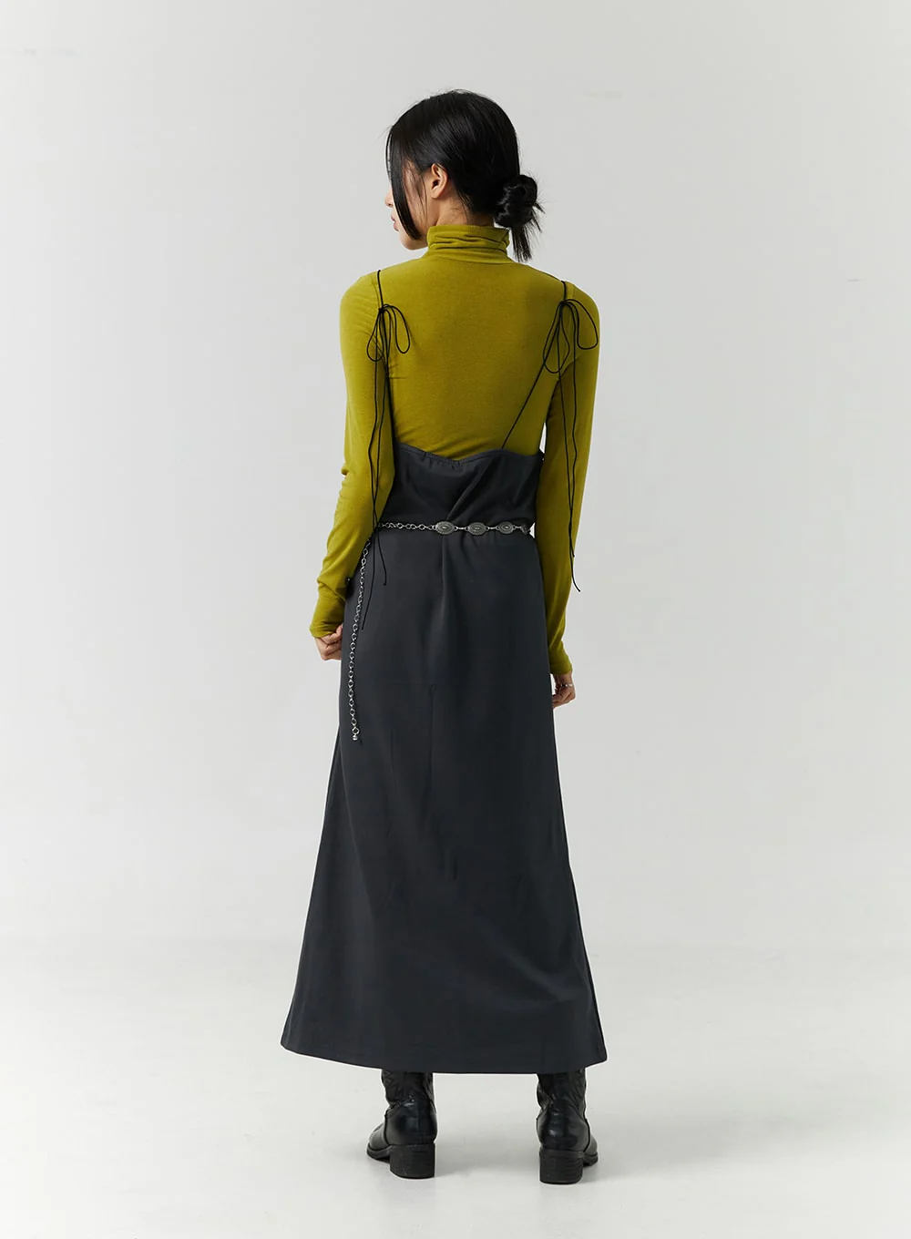 Open Back Strap Sleeveless Maxi Dress CN328 - Image 7