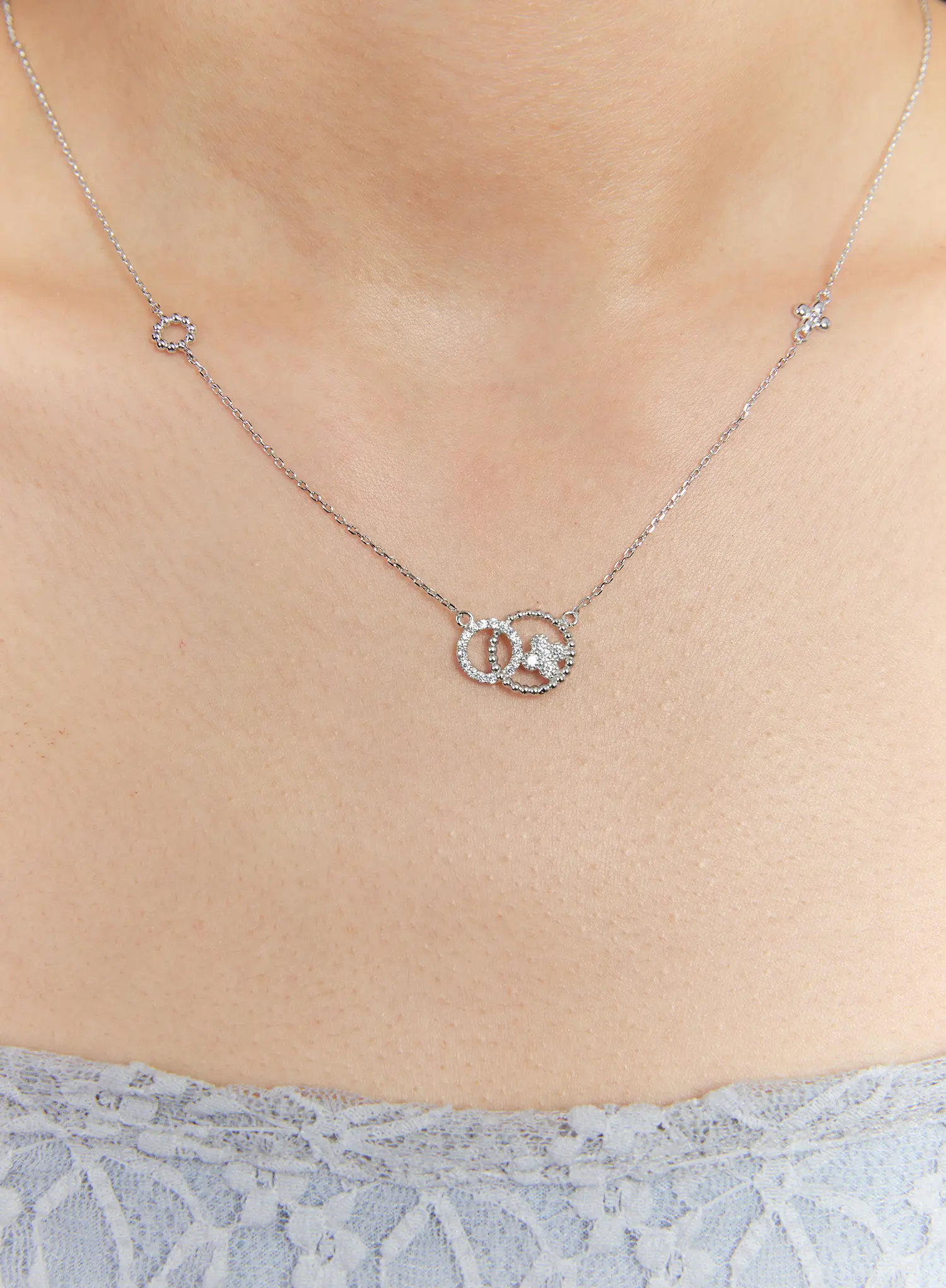 Orb Name Tag Necklace IS517 - Image 3