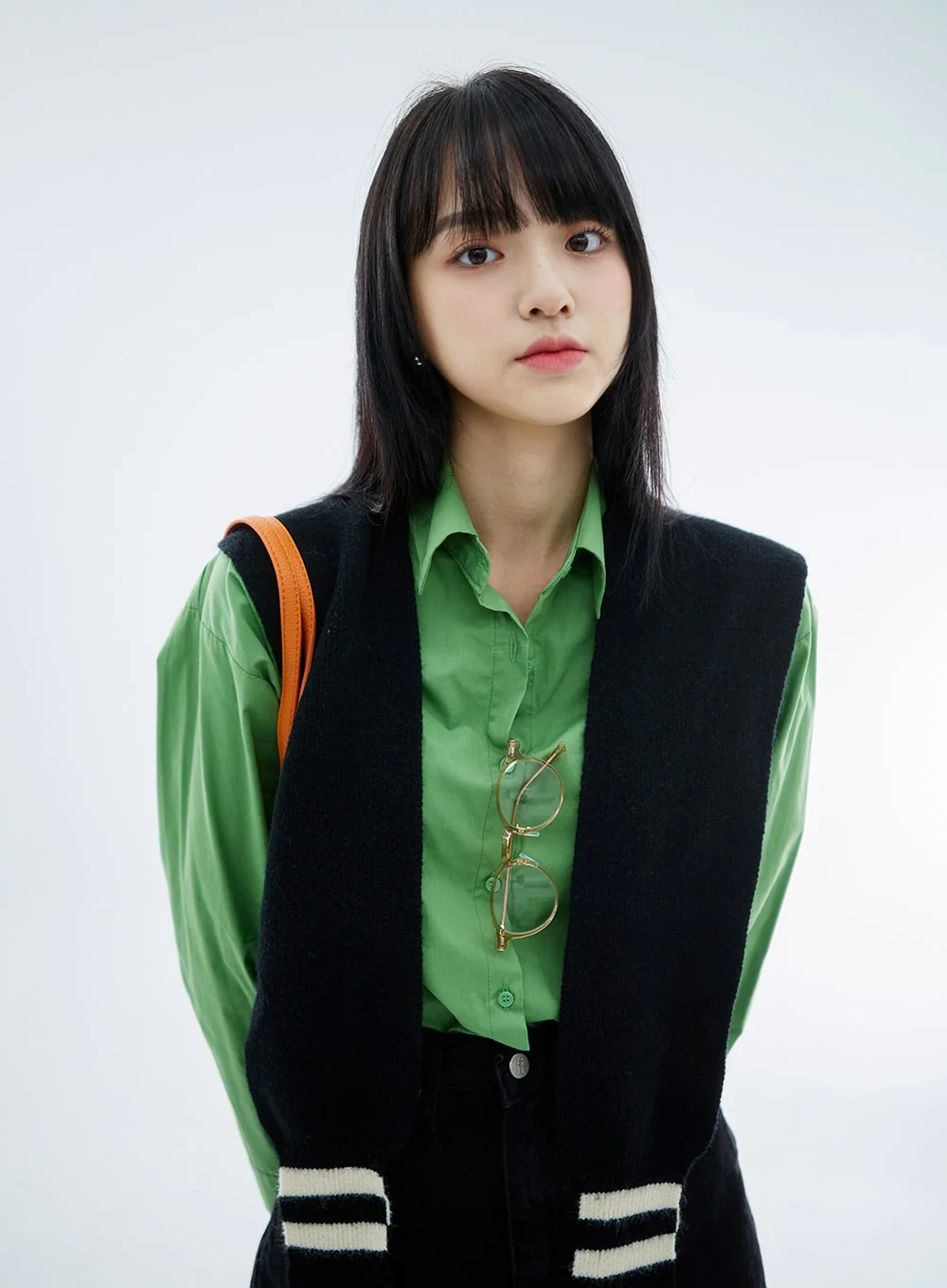 Oversize Long Sleeve Shirt OO04 - Image 10