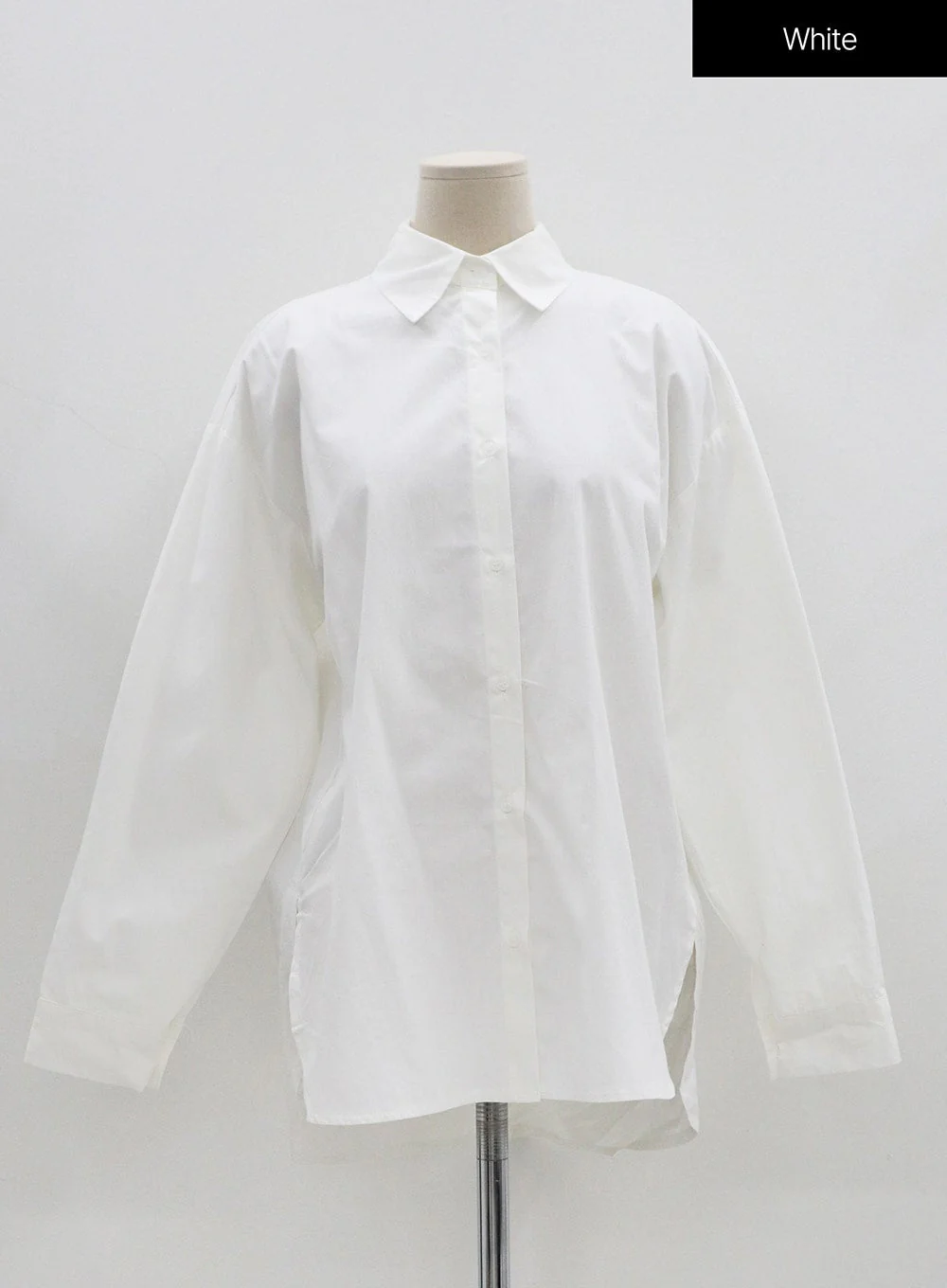 Oversize Long Sleeve Shirt OO04 - Image 15