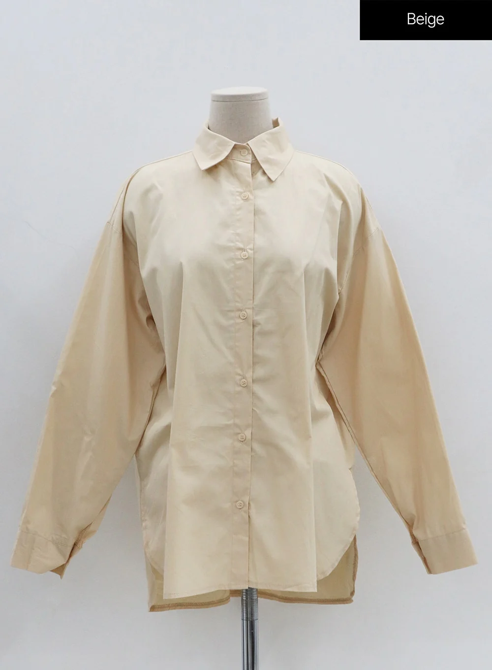 Oversize Long Sleeve Shirt OO04 - Image 16