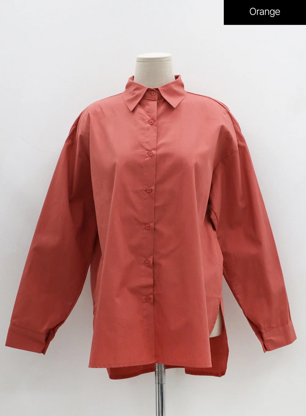Oversize Long Sleeve Shirt OO04 - Image 17