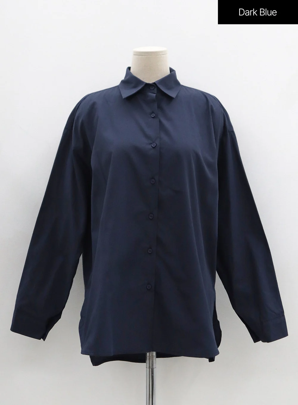 Oversize Long Sleeve Shirt OO04 - Image 18