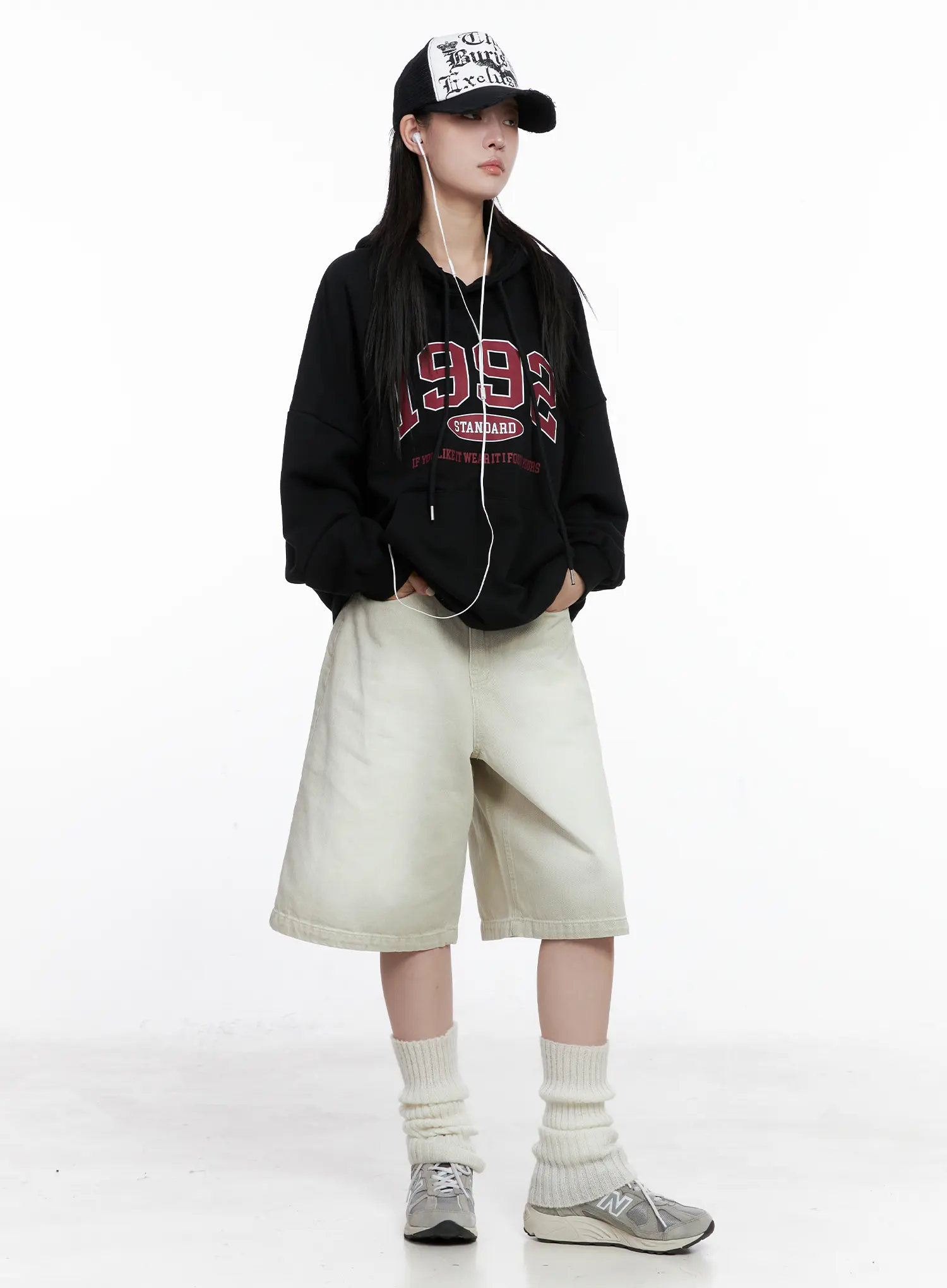 Oversized 1992 Graphic Hoodie CS510 - Image 2