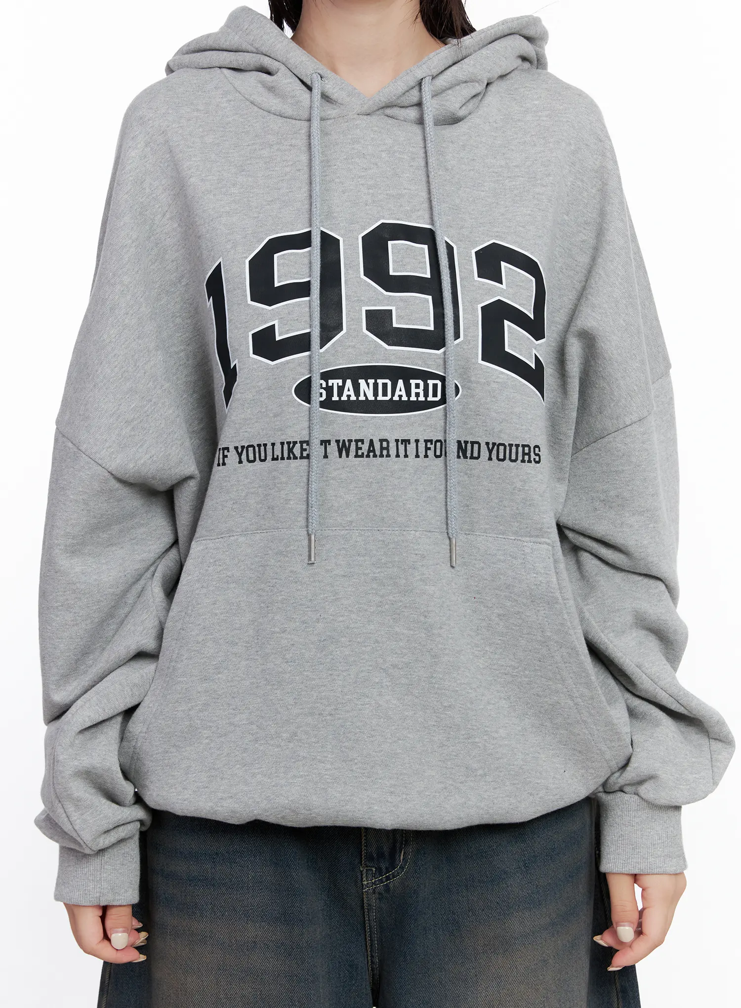 Oversized 1992 Graphic Hoodie CS510 - Image 4