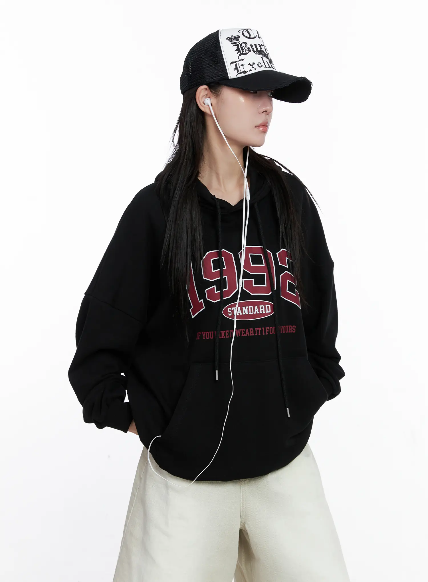 Oversized 1992 Graphic Hoodie CS510 - Image 9