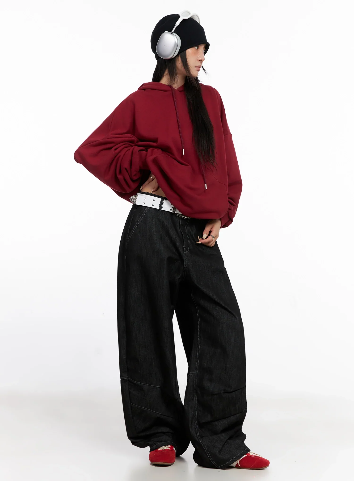 Oversized Casual Hoodie IS515 - Image 2