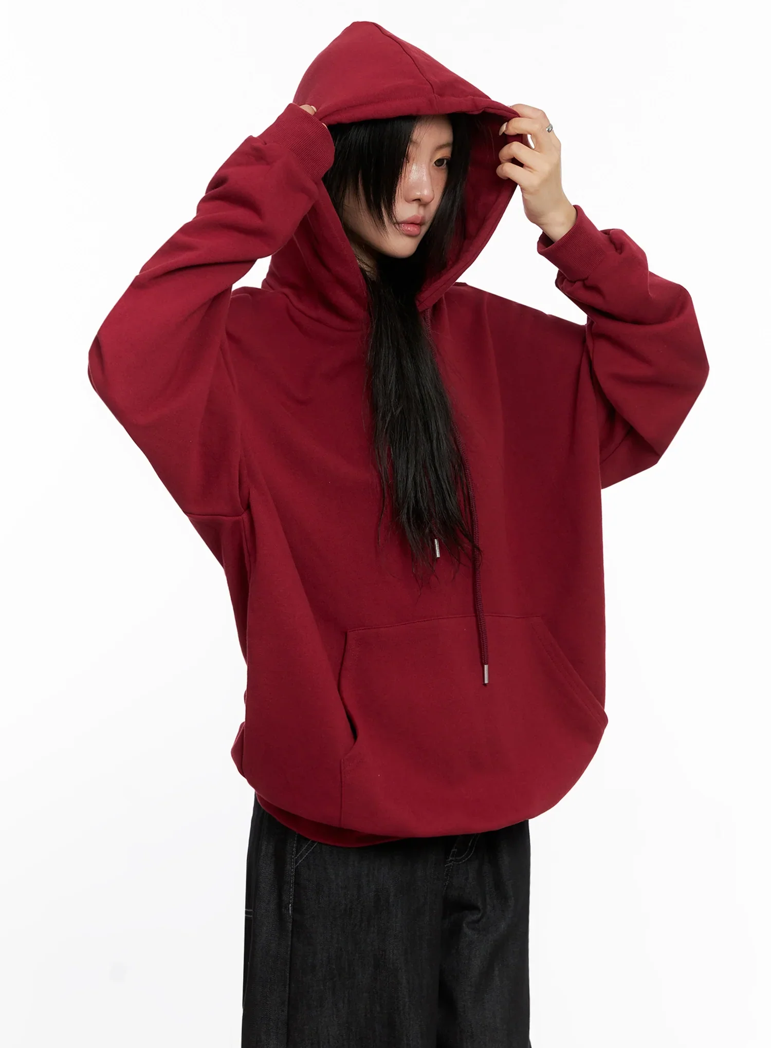 Oversized Casual Hoodie IS515 - Image 3