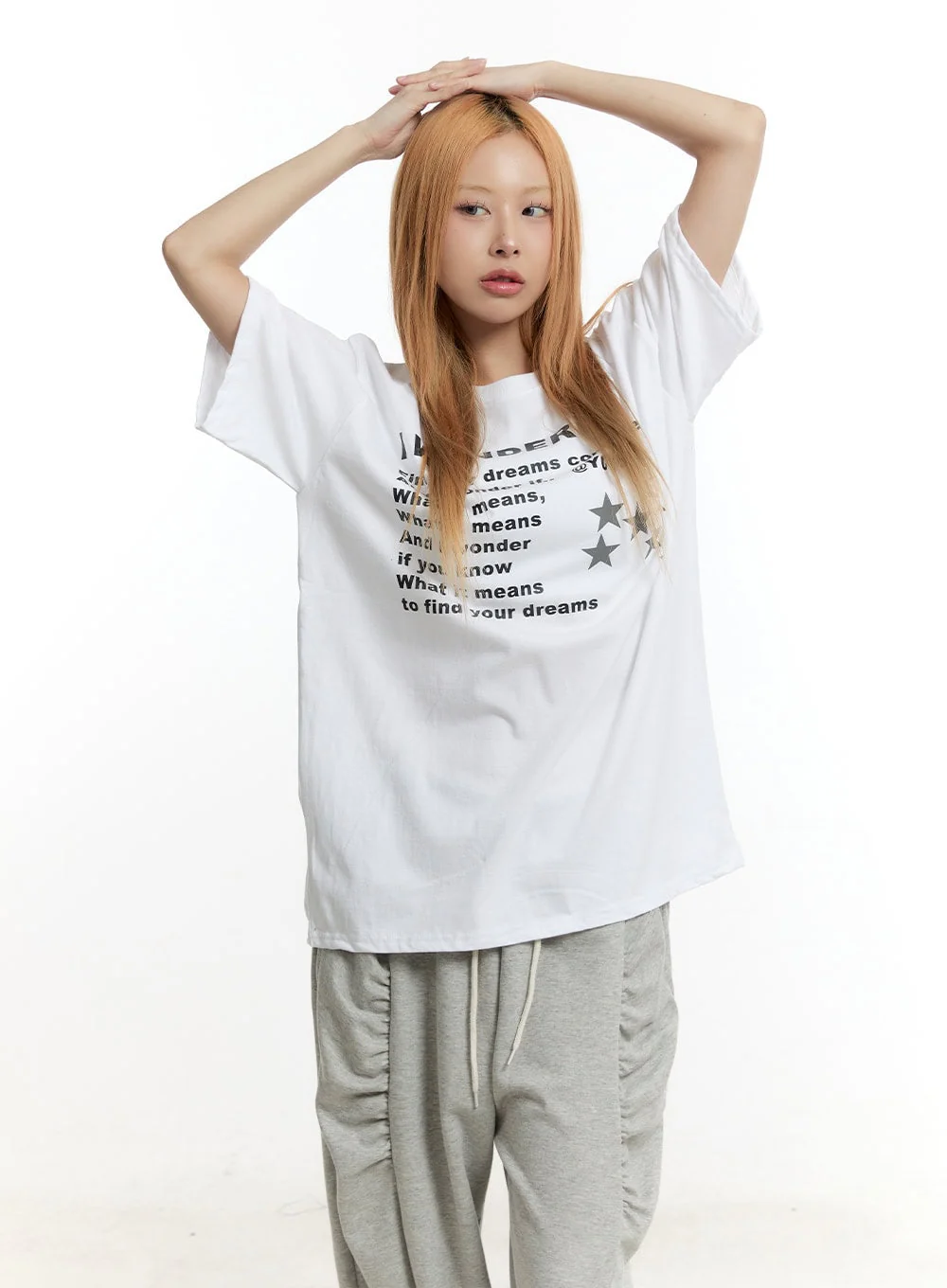 Oversized Cotton Graphic T-Shirt CY506 - Image 11