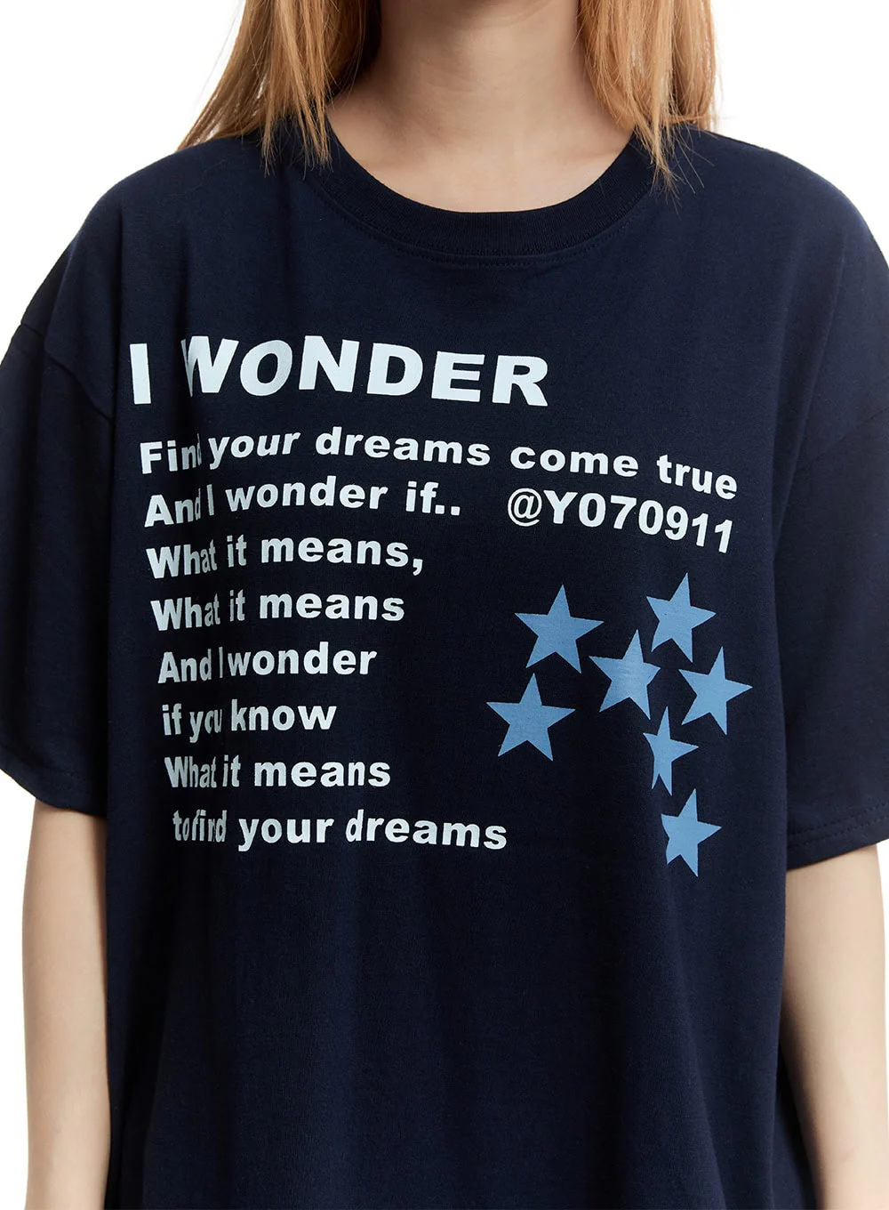 Oversized Cotton Graphic T-Shirt CY506 - Image 5