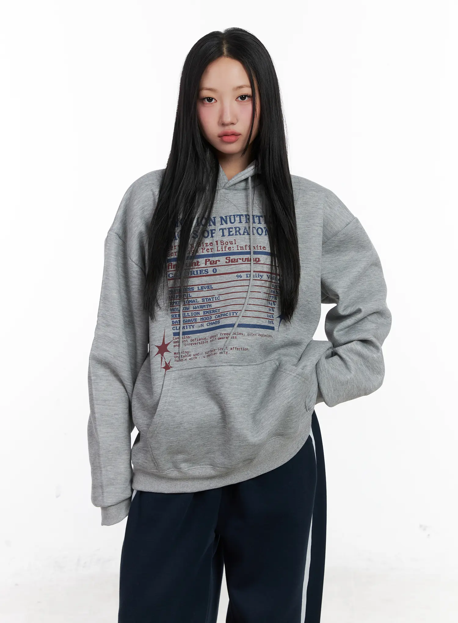 Oversized Graphic Hoodie CN528 - Image 9