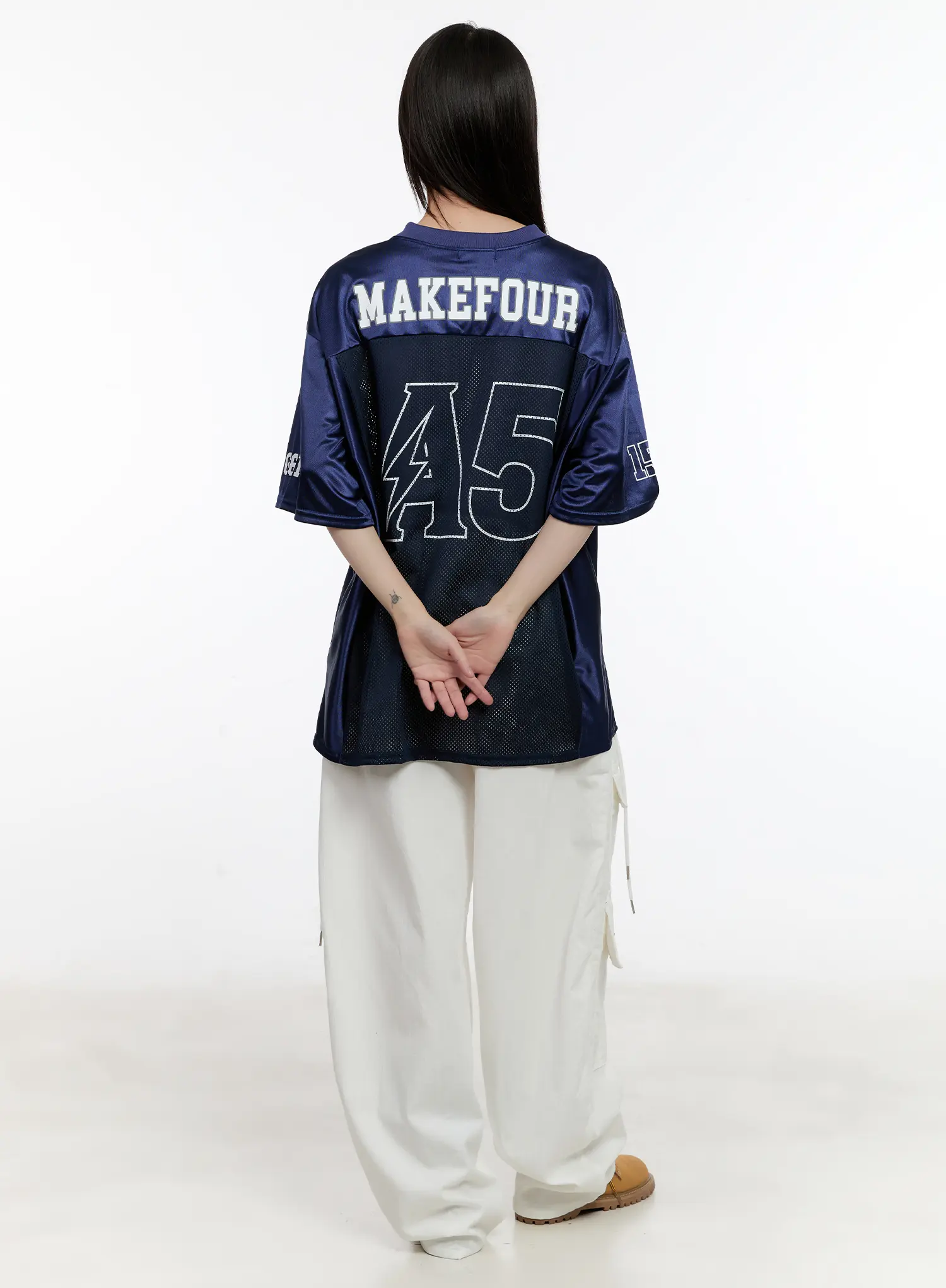 Oversized Graphic Jersey Top CL507 - Image 10