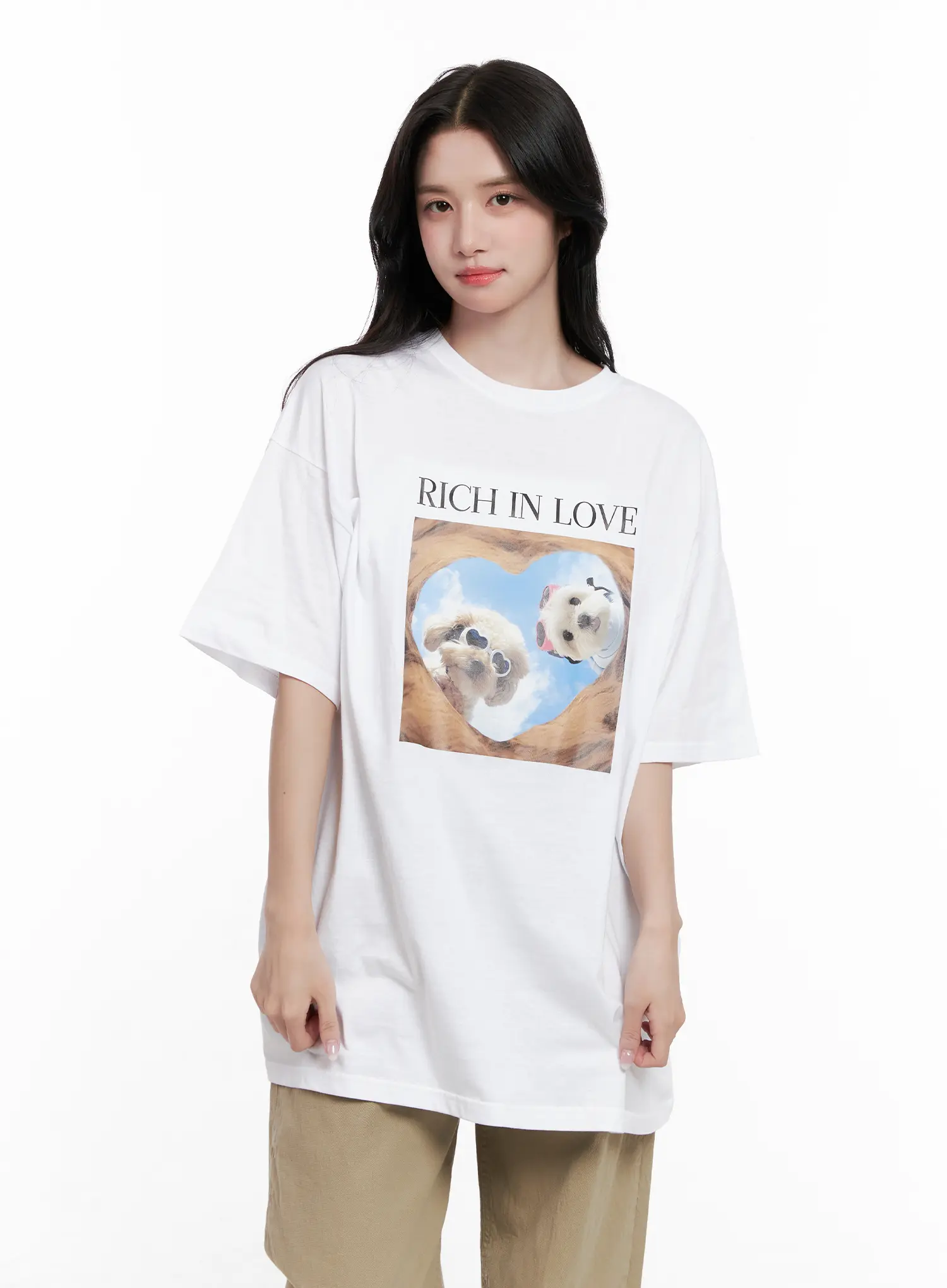 Oversized Graphic T-Shirt CL515 - Image 10