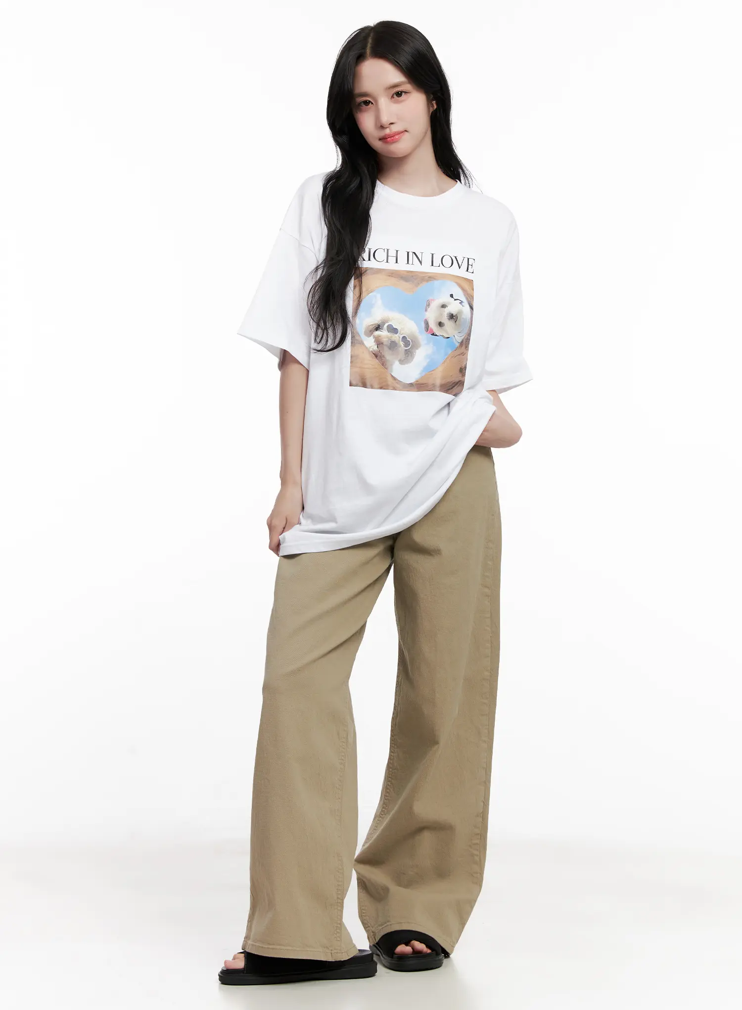Oversized Graphic T-Shirt CL515 - Image 3