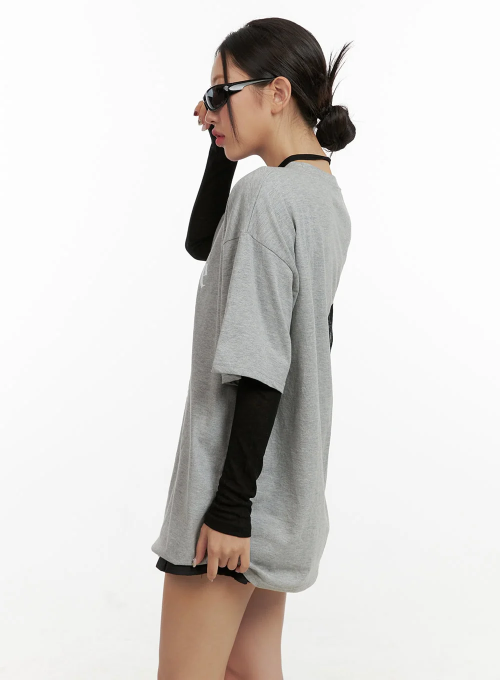Oversized Graphic T-Shirt OU403 - Image 3