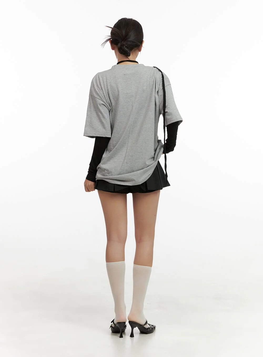 Oversized Graphic T-Shirt OU403 - Image 6