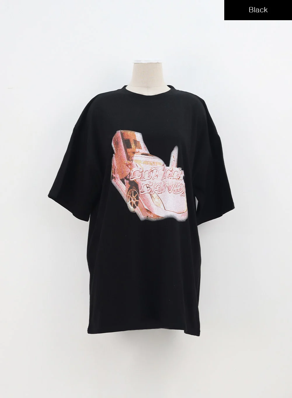 Oversized Graphic Tee BA327 - Image 13