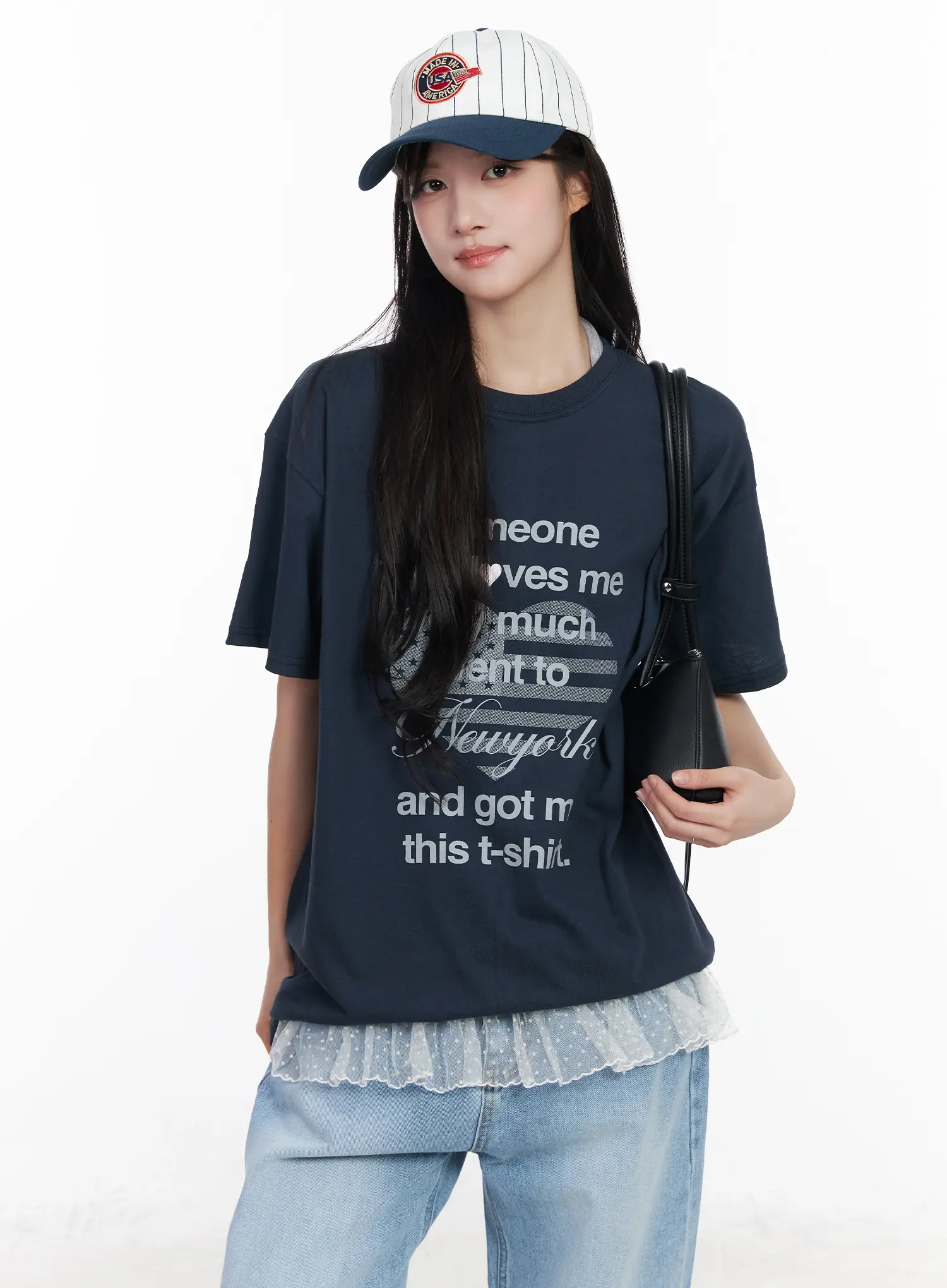 Oversized Graphic Tee CM527