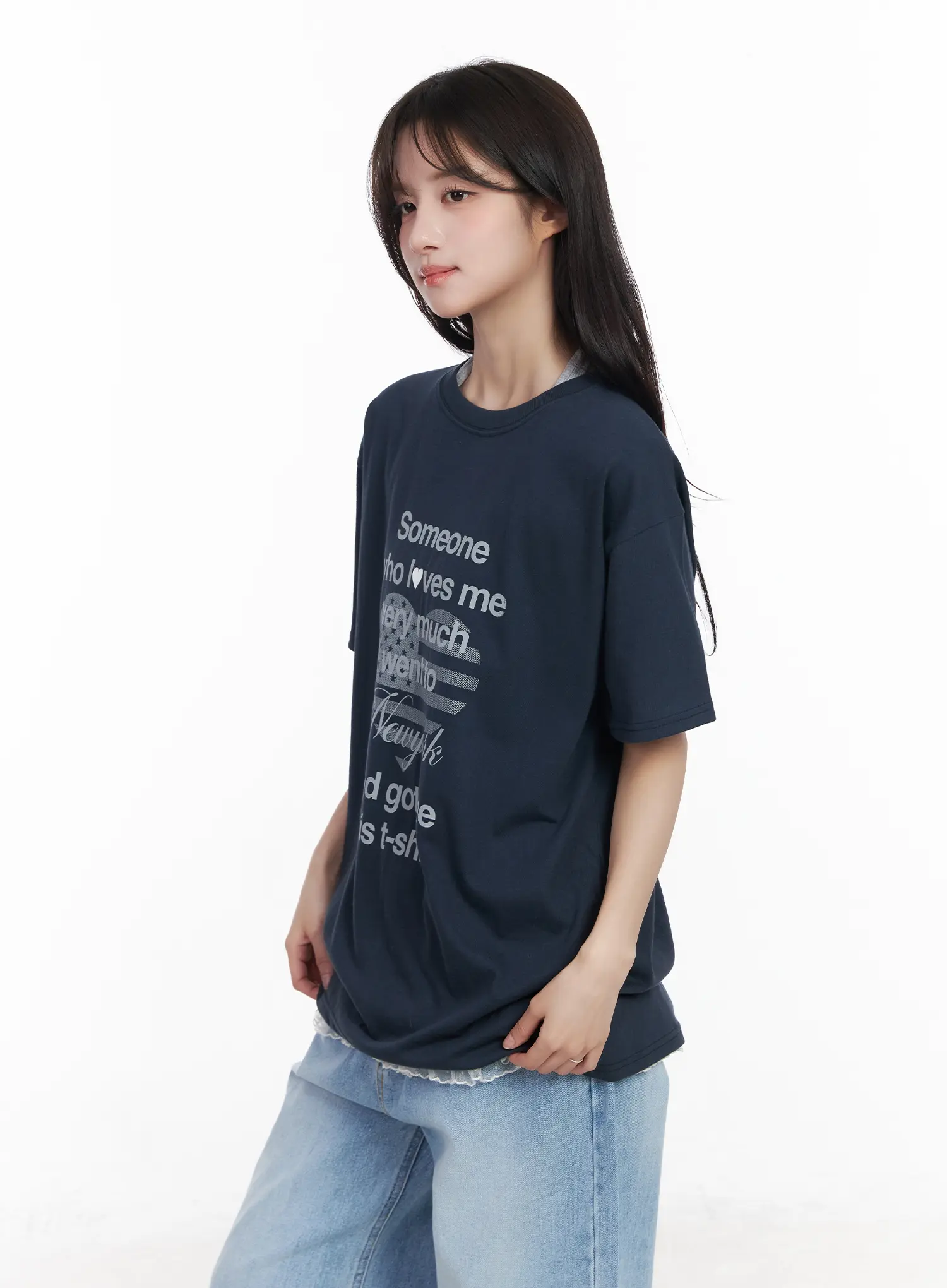 Oversized Graphic Tee CM527 - Image 6