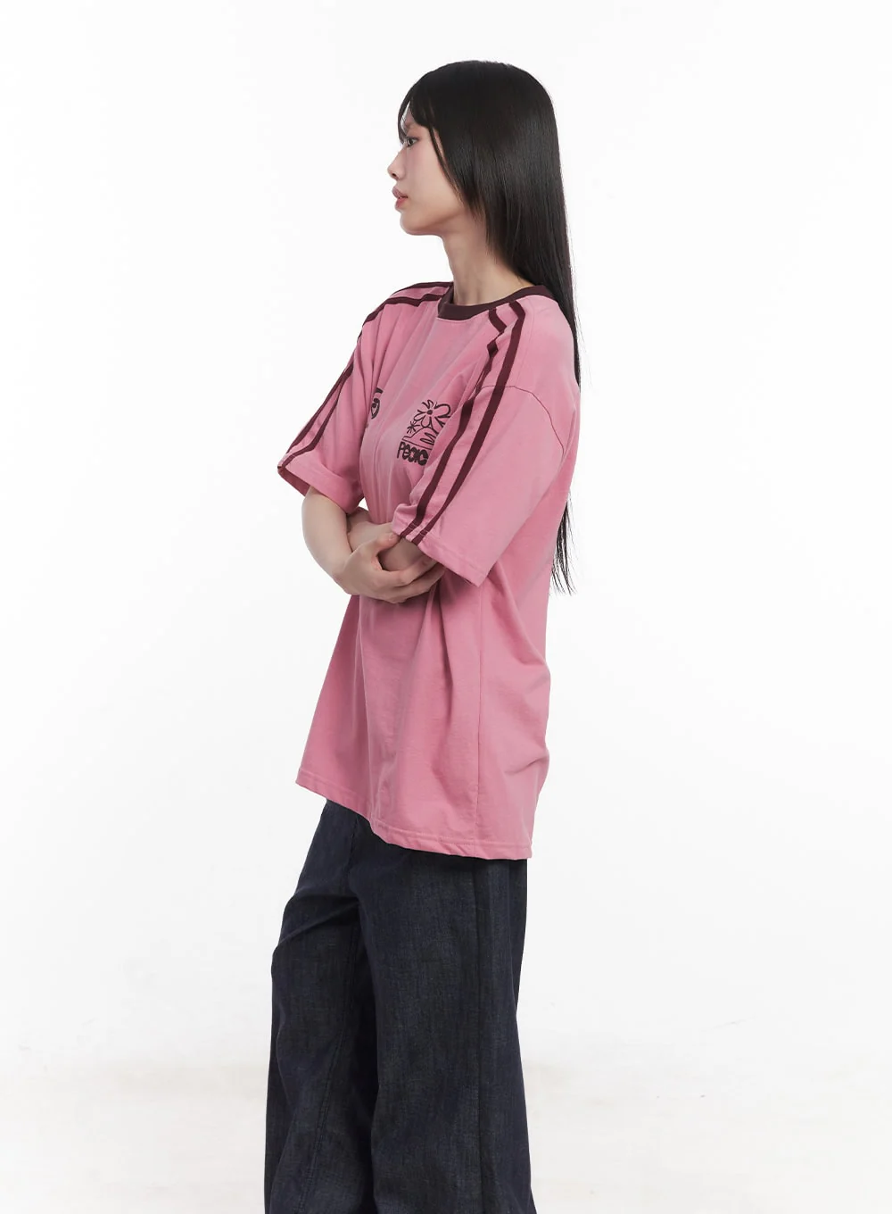 Oversized Graphic Tee CU506 - Image 6