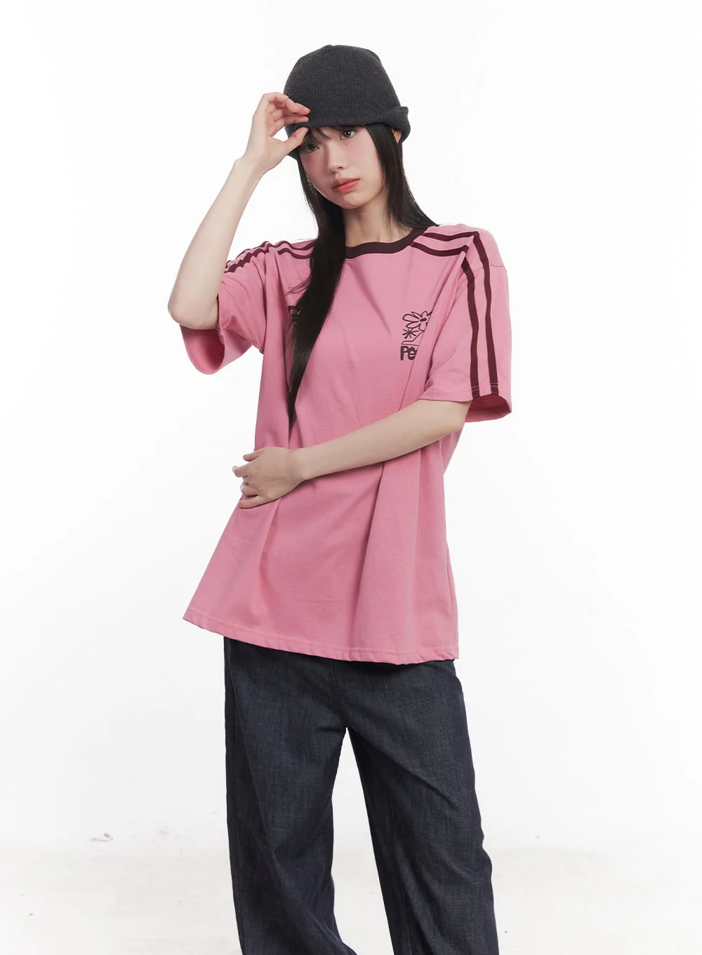Oversized Graphic Tee CU506 - Image 9