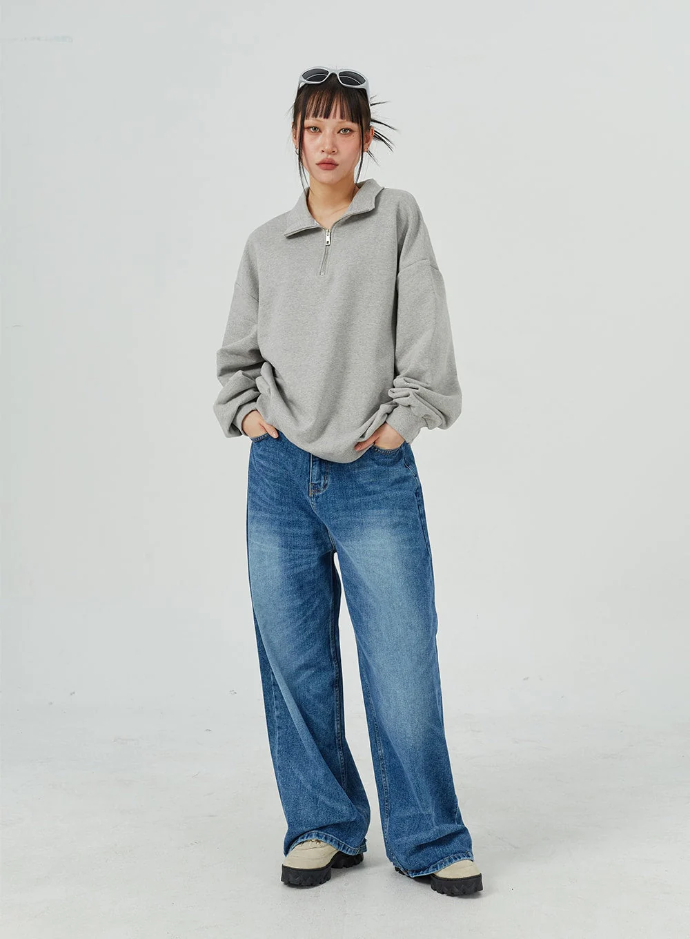 Oversized Jeans Unisex CM321 - Image 13