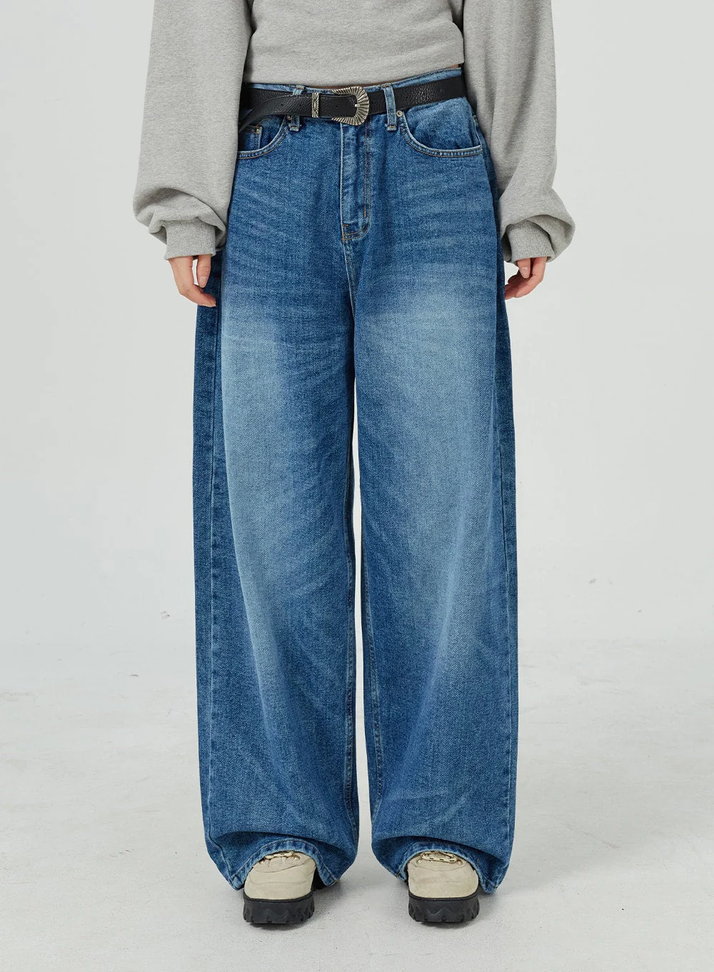 Oversized Jeans Unisex CM321 - Image 5