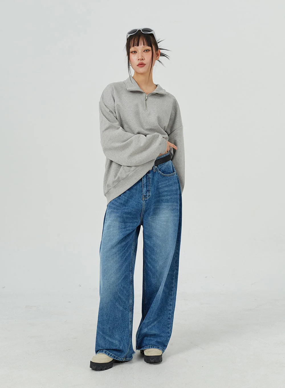 Oversized Jeans Unisex CM321 - Image 7