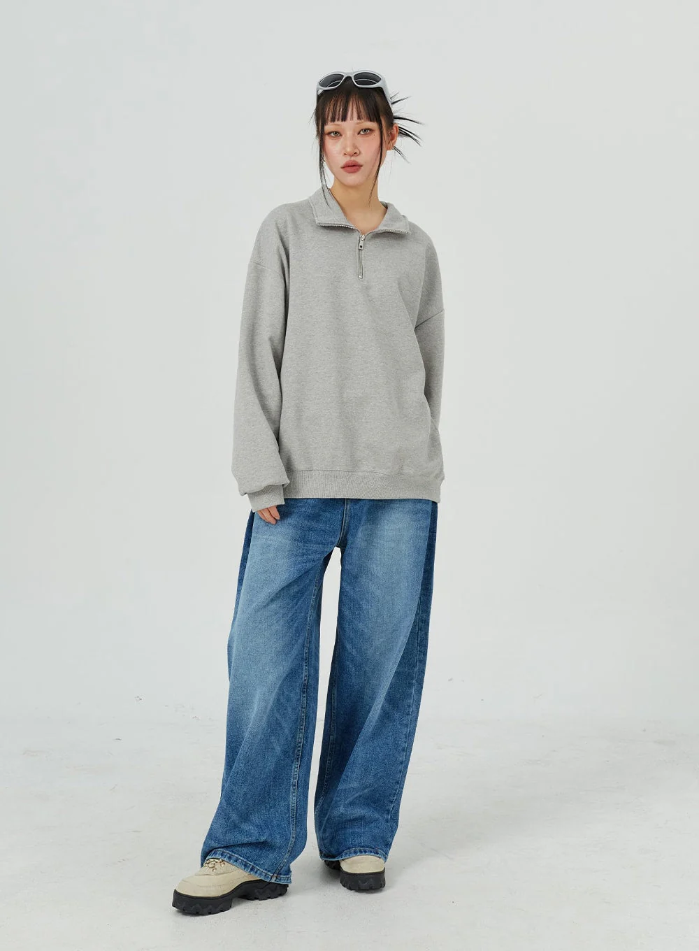 Oversized Jeans Unisex CM321 - Image 8