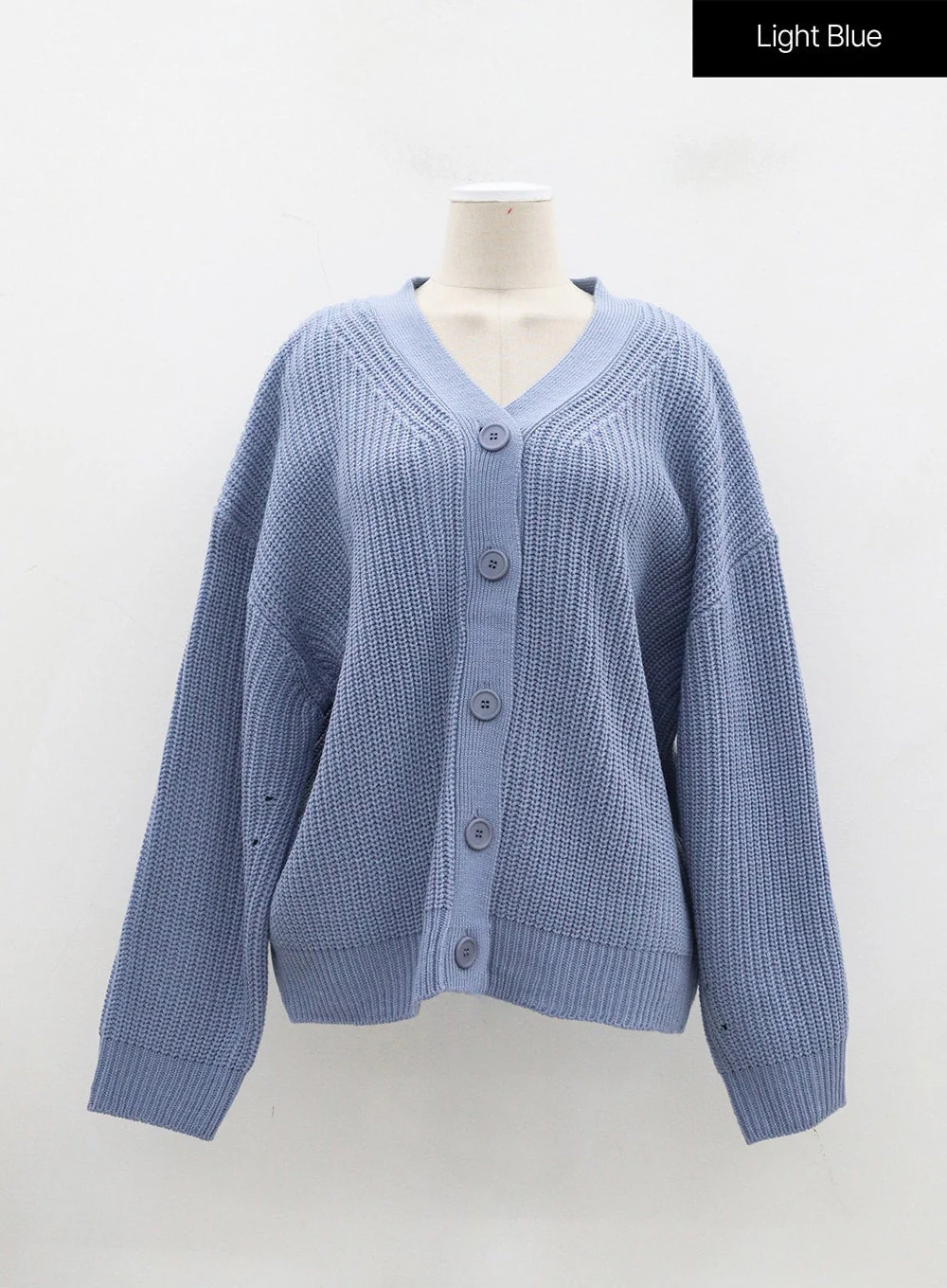 Oversized Knit Button Cardigan BJ331 - Image 18