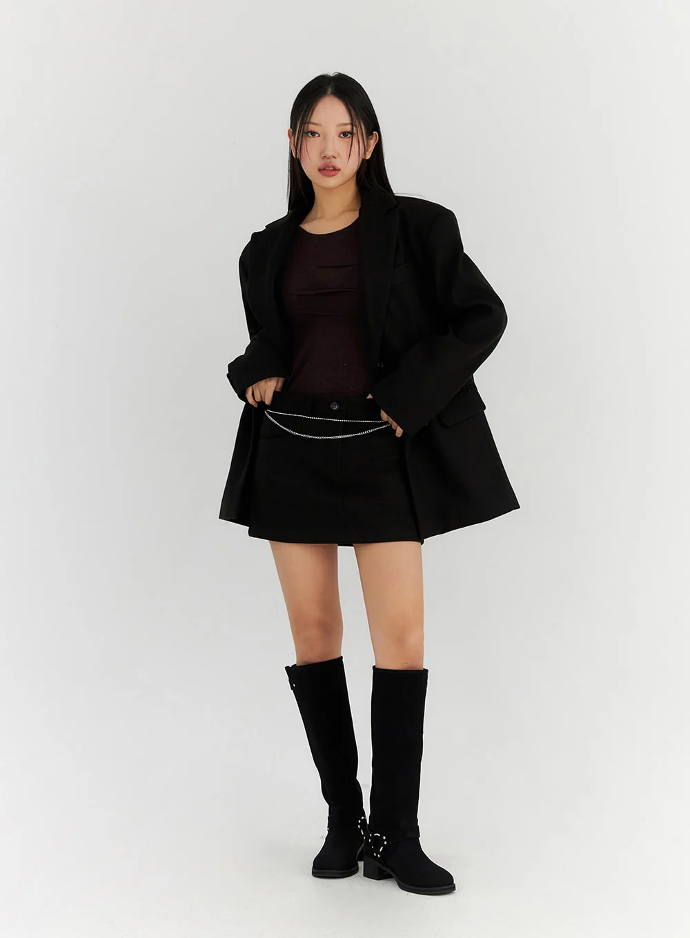 Oversized Midi Tailored Jacket CN315 - Image 2