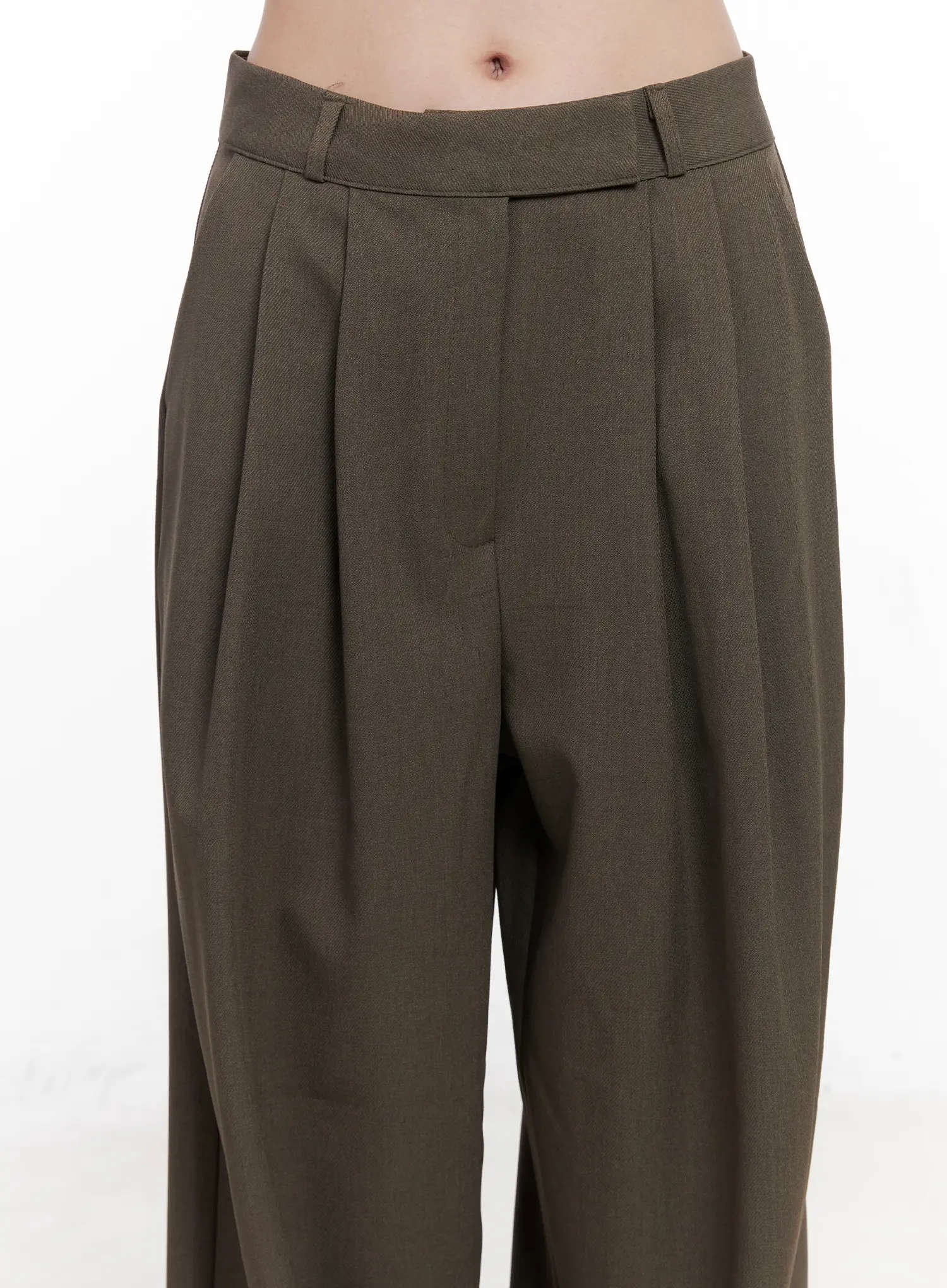 Oversized Pintuck Trousers CN504 - Image 4