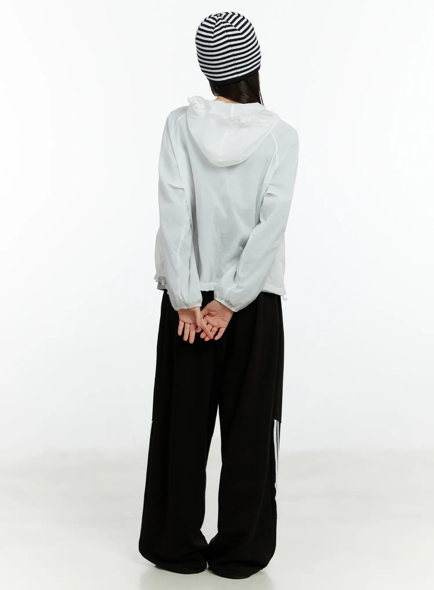Oversized Wide Leg Track Pants CF510 - Image 3