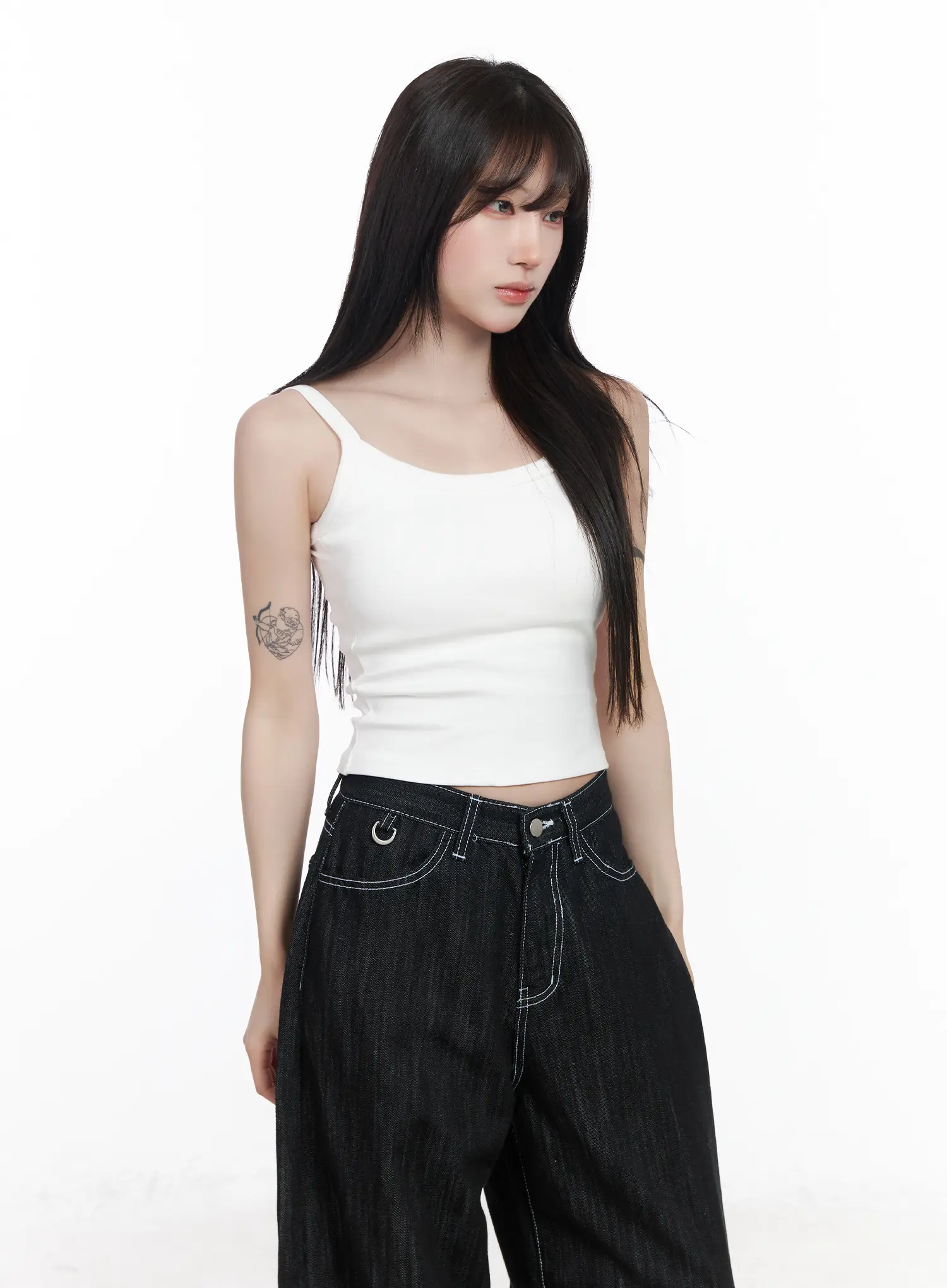 Padded Sleeveless Top CF523 - Image 9