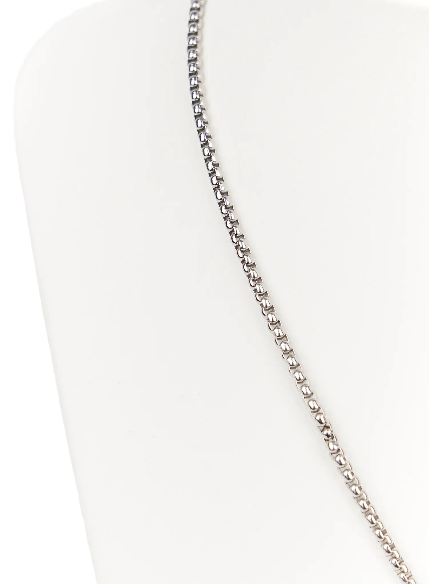 Padlock Pendant Chain Necklace CA508 - Image 4