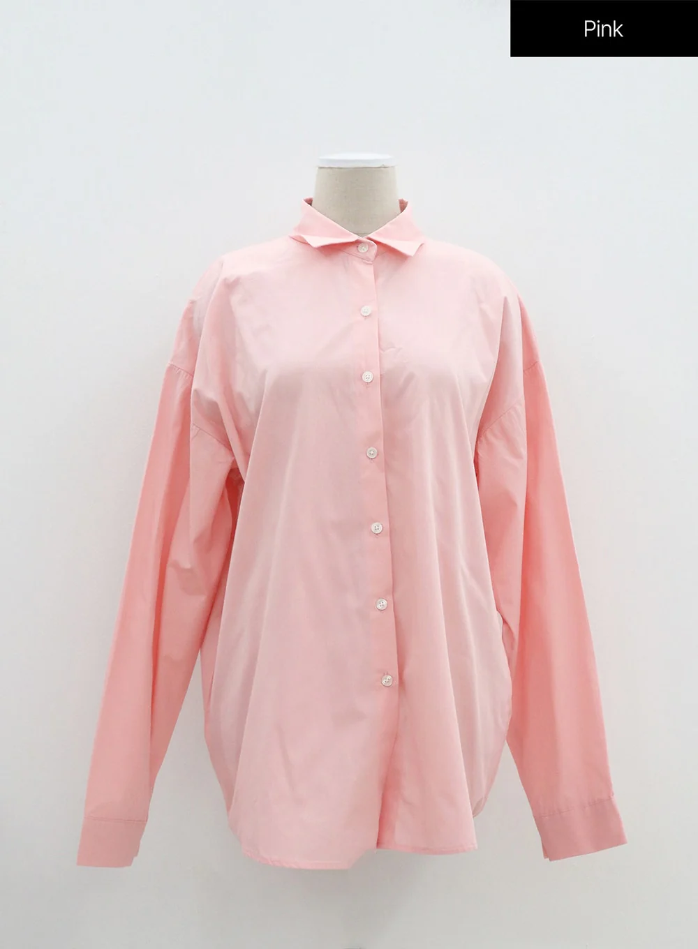 Pastel Color Oversized Shirt BM304 - Image 10