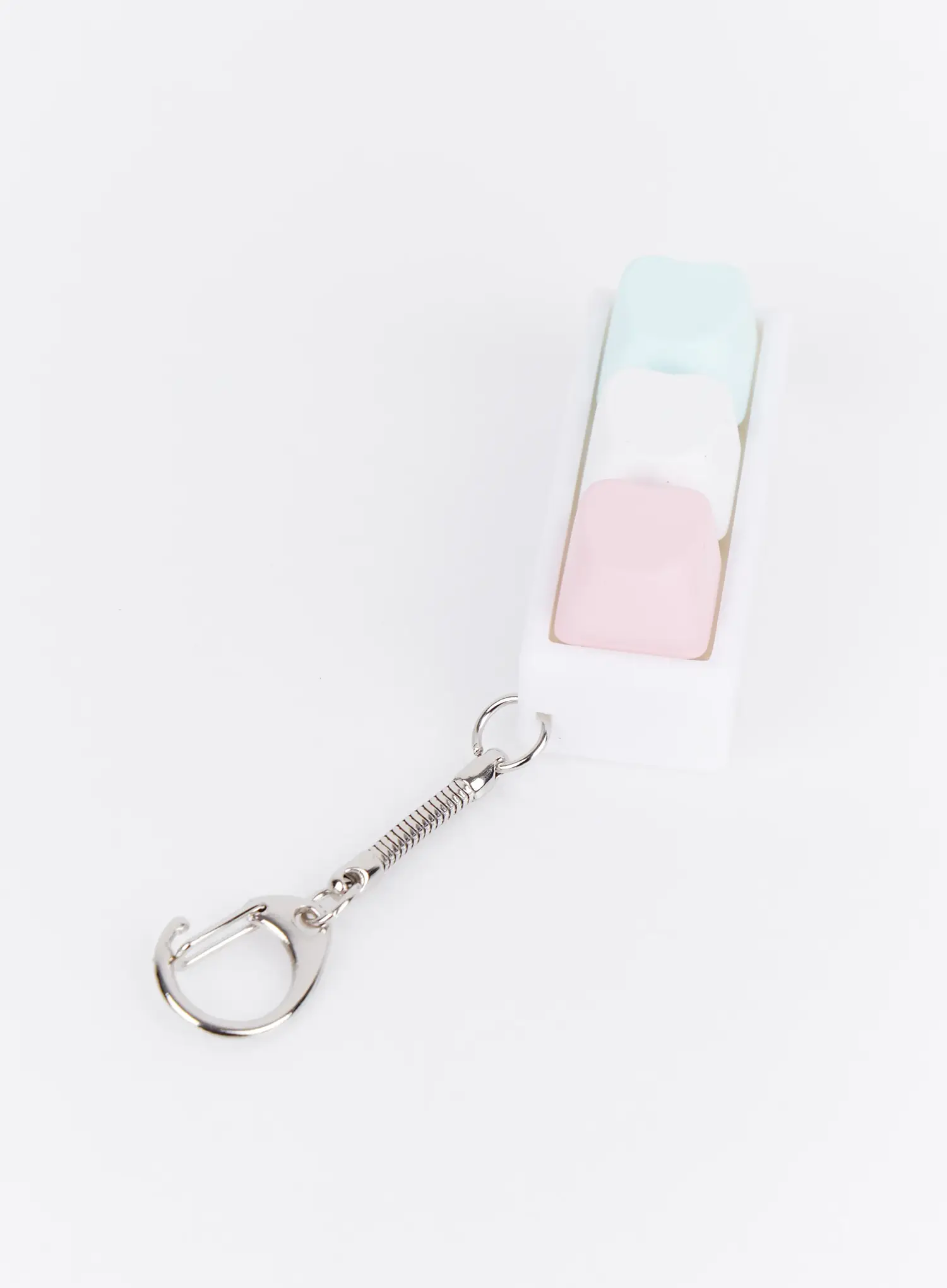 Pastel Heart 3-Keycap Keychain IA524 - Image 4