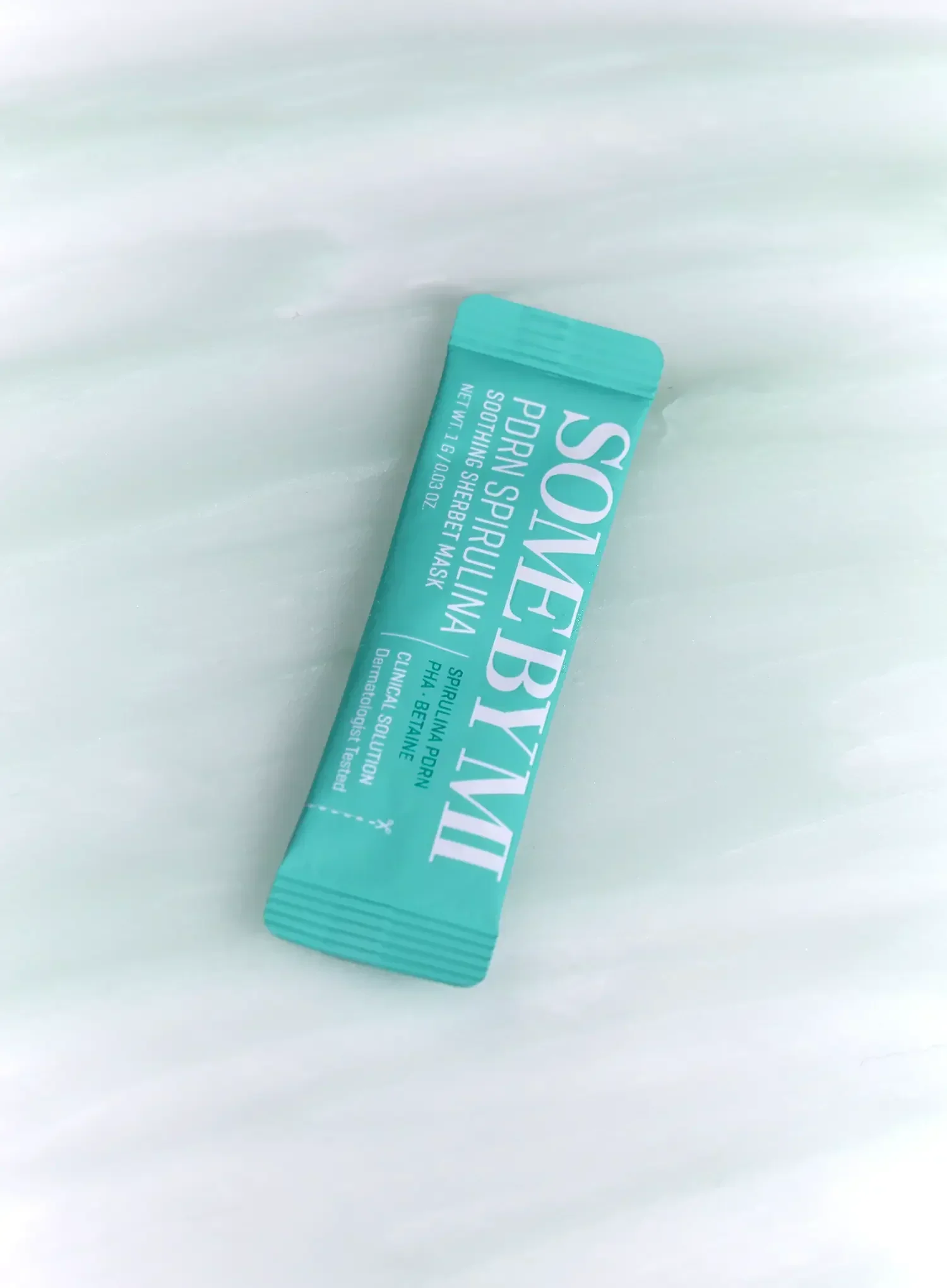 PDRN Spirulina Soothing Sherbet Mask (10ea) - Image 2