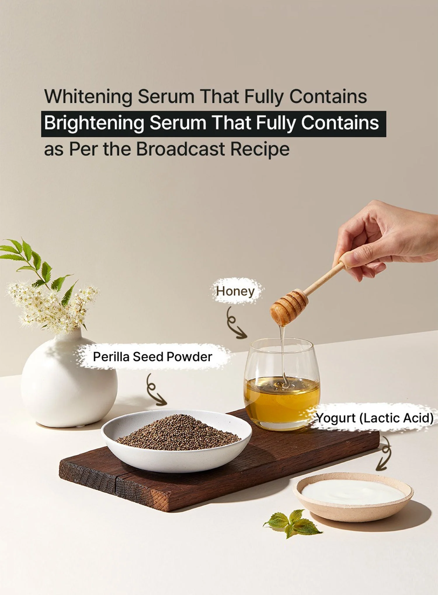 Perilla Brightening Serum (50ml) - Image 3