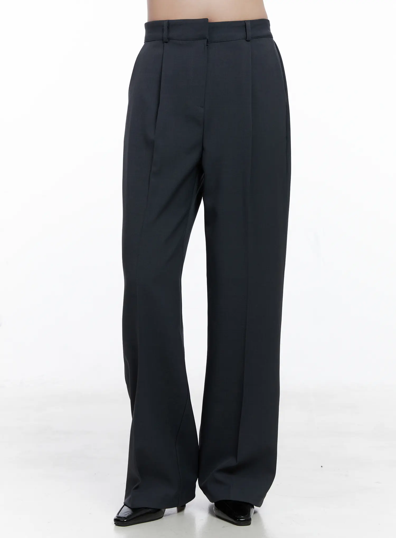 Pintuck Tailored Trousers CS523 - Image 2