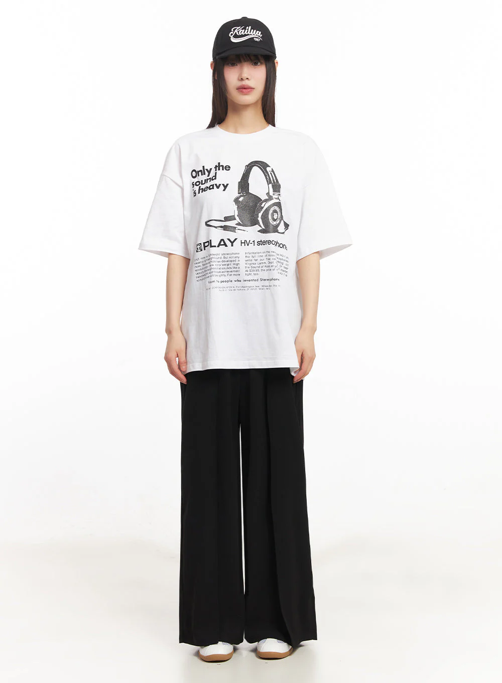 Pintuck Wide-Leg Slacks IY502 - Image 5
