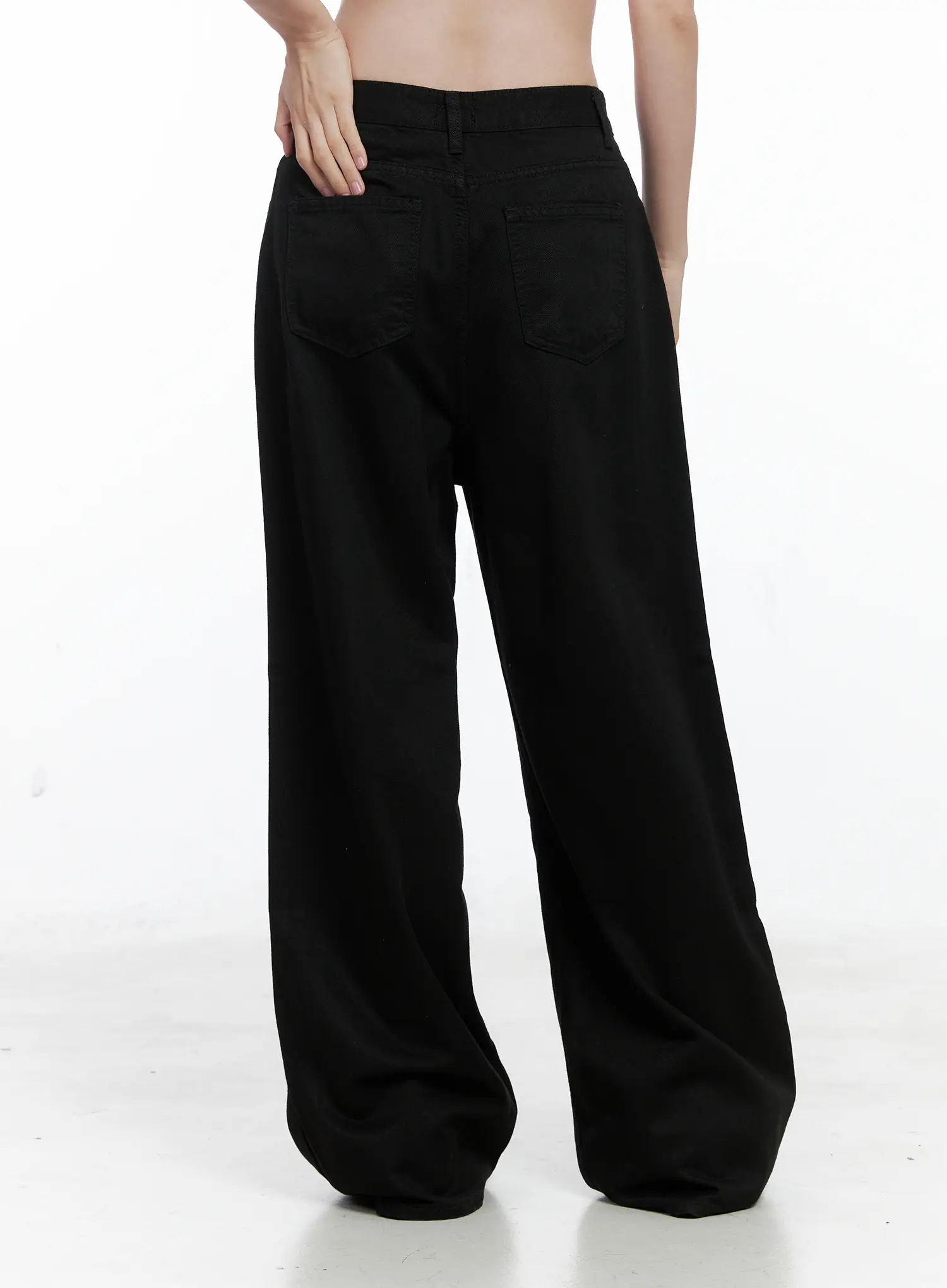 Pintuck Wide Pants CO503 - Image 4