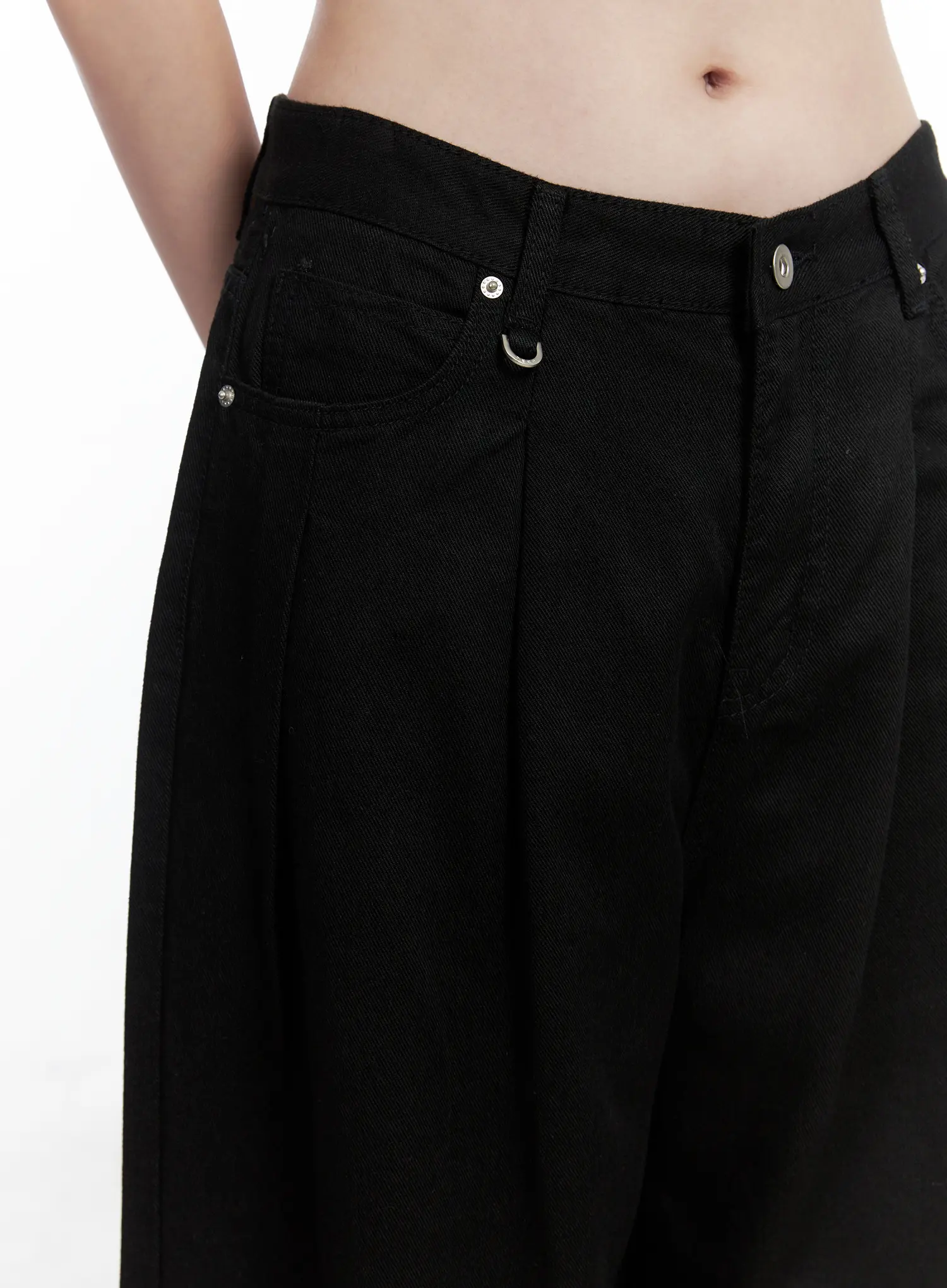 Pintuck Wide Pants CO503 - Image 8