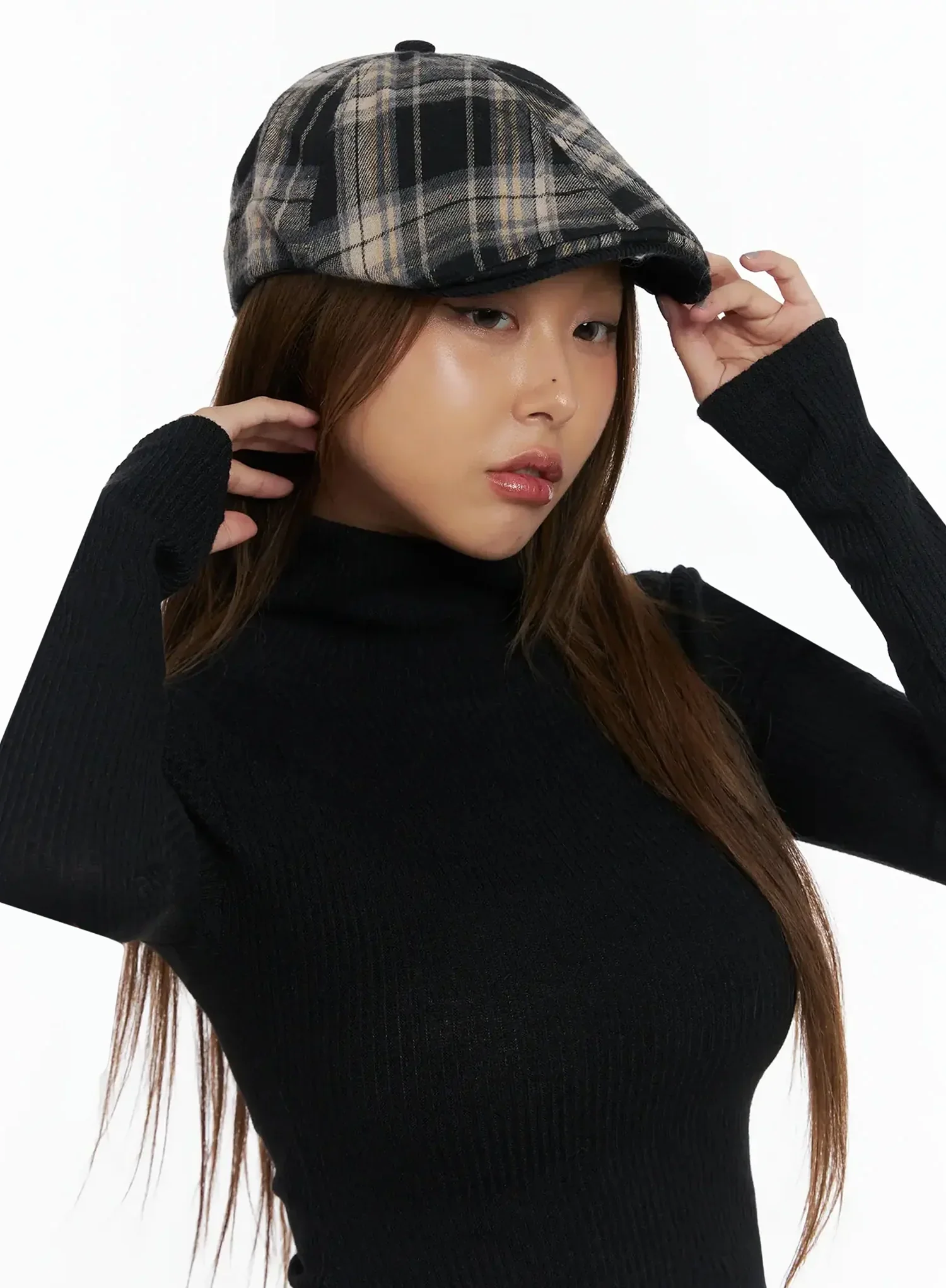 Plaid Flat Cap ID503 - Image 4
