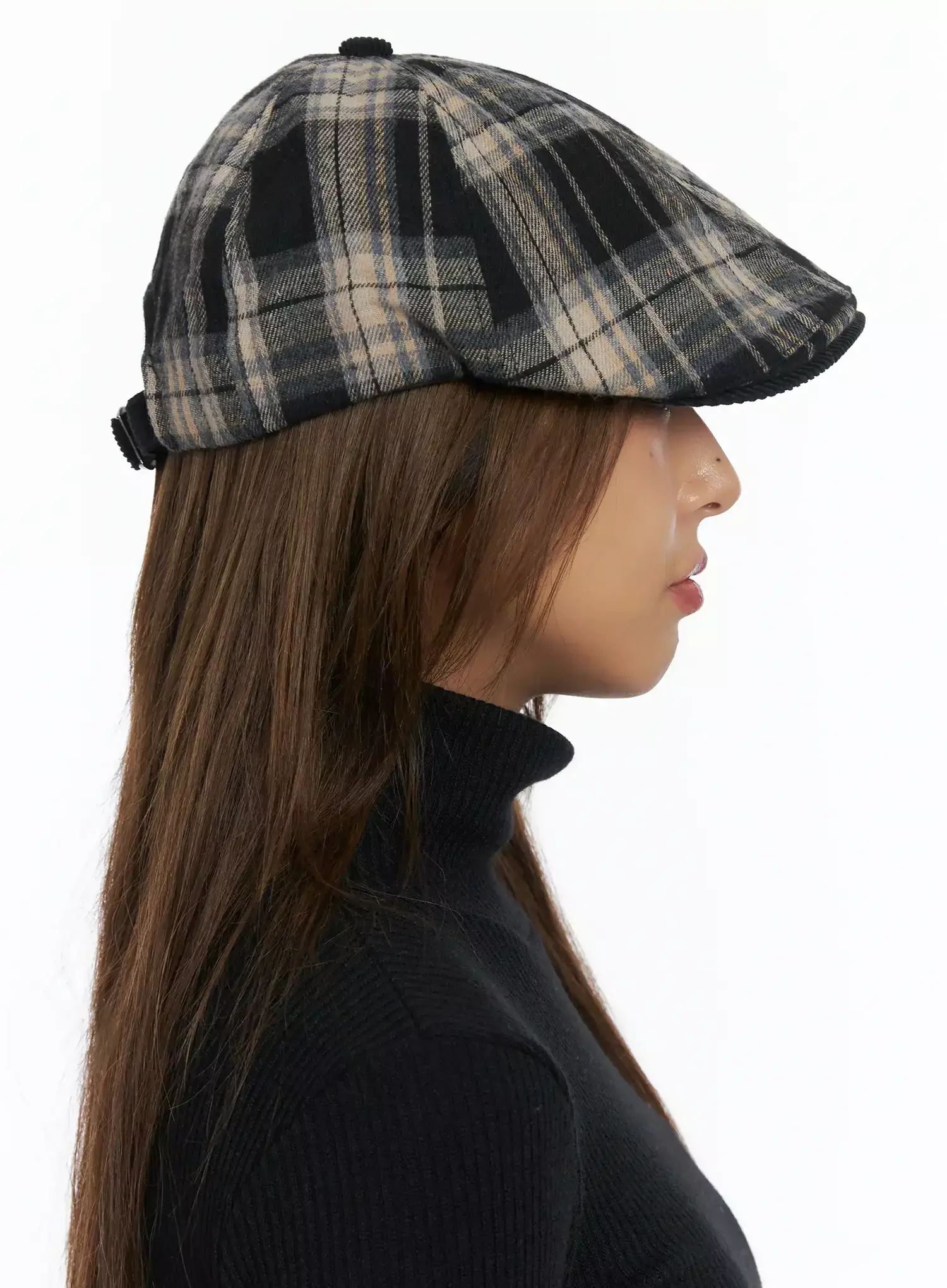 Plaid Flat Cap ID503 - Image 9