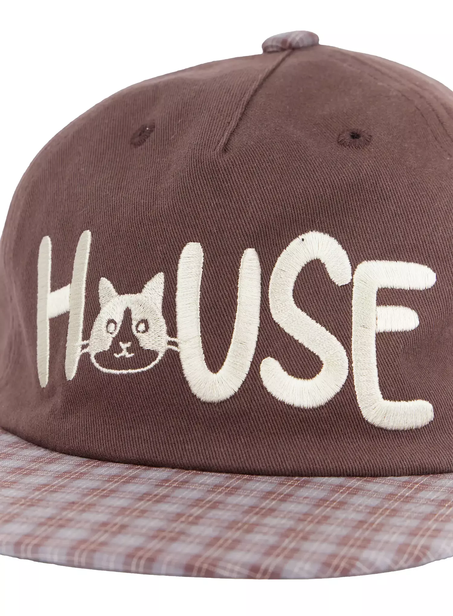 Plaid Graphic Baseball Cap IM523 - Image 10